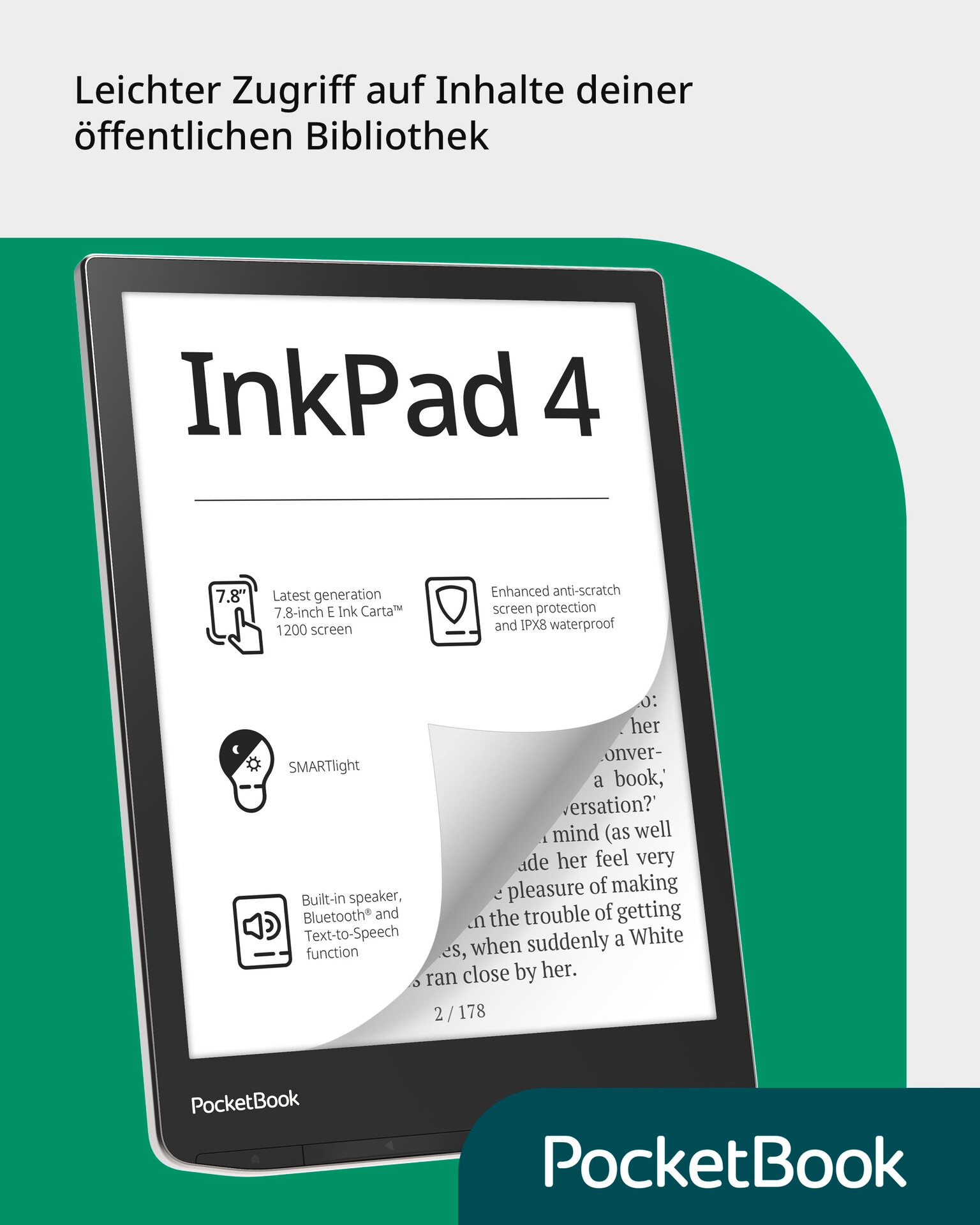 PocketBook E-Book »InkPad 4«