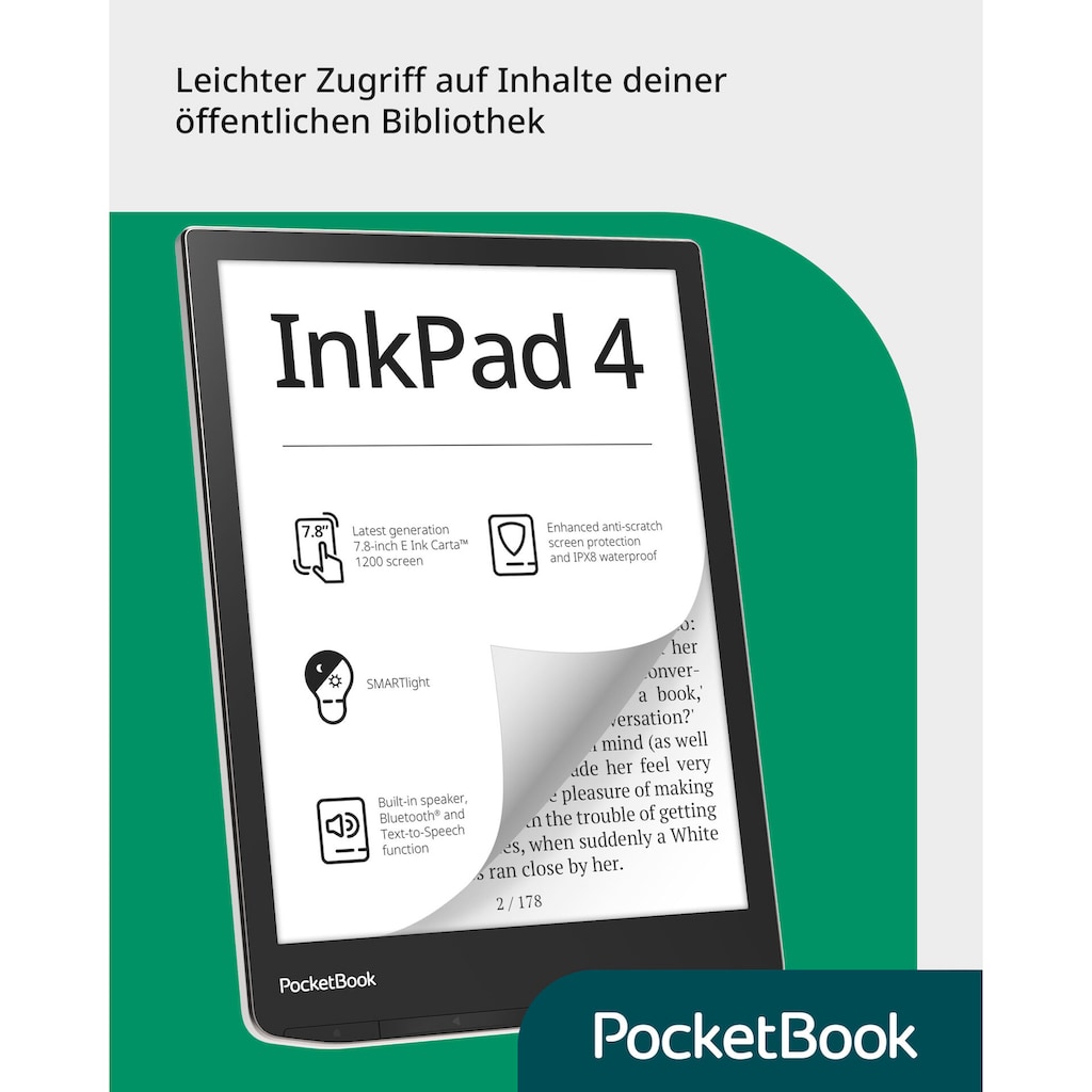 PocketBook E-Book »InkPad 4«