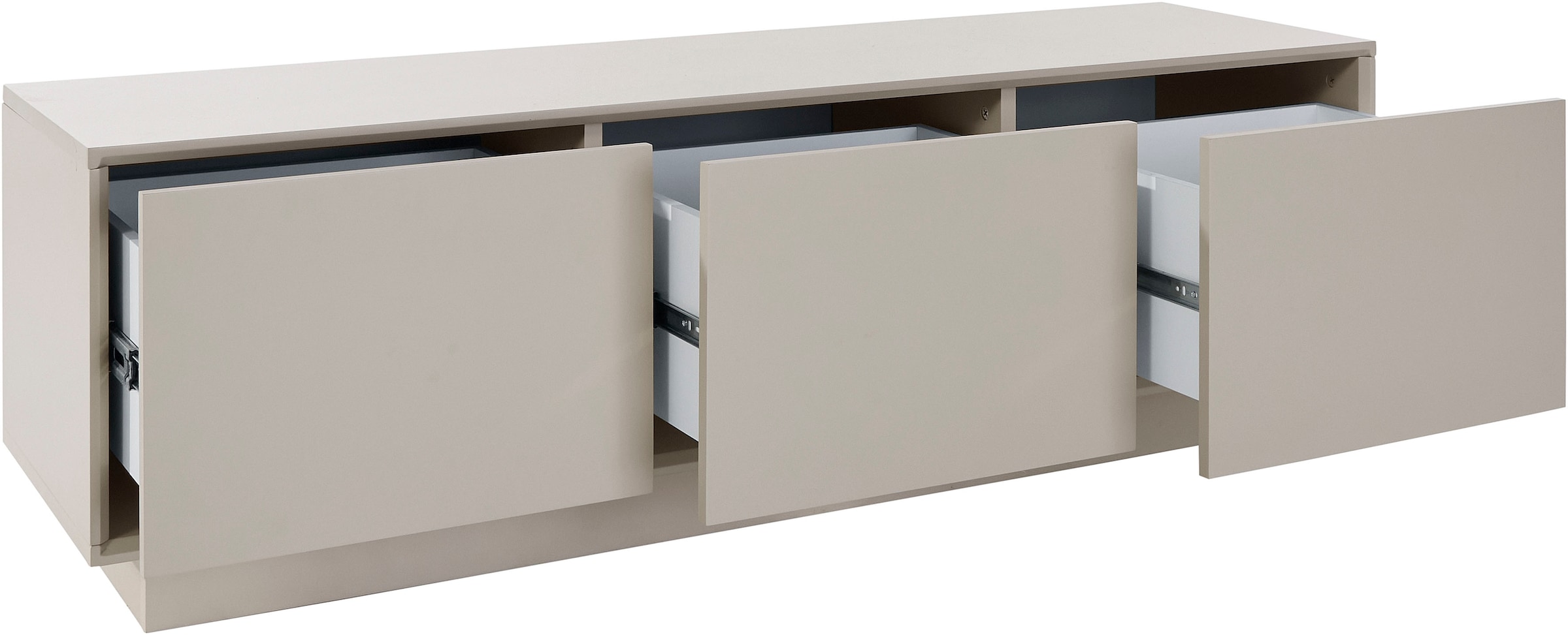 homsy by Ana Johnson TV-Schrank »Storvia« seidenmatte Lackierung, geräuschlose Soft-Close-Schubladen, B 140 cm