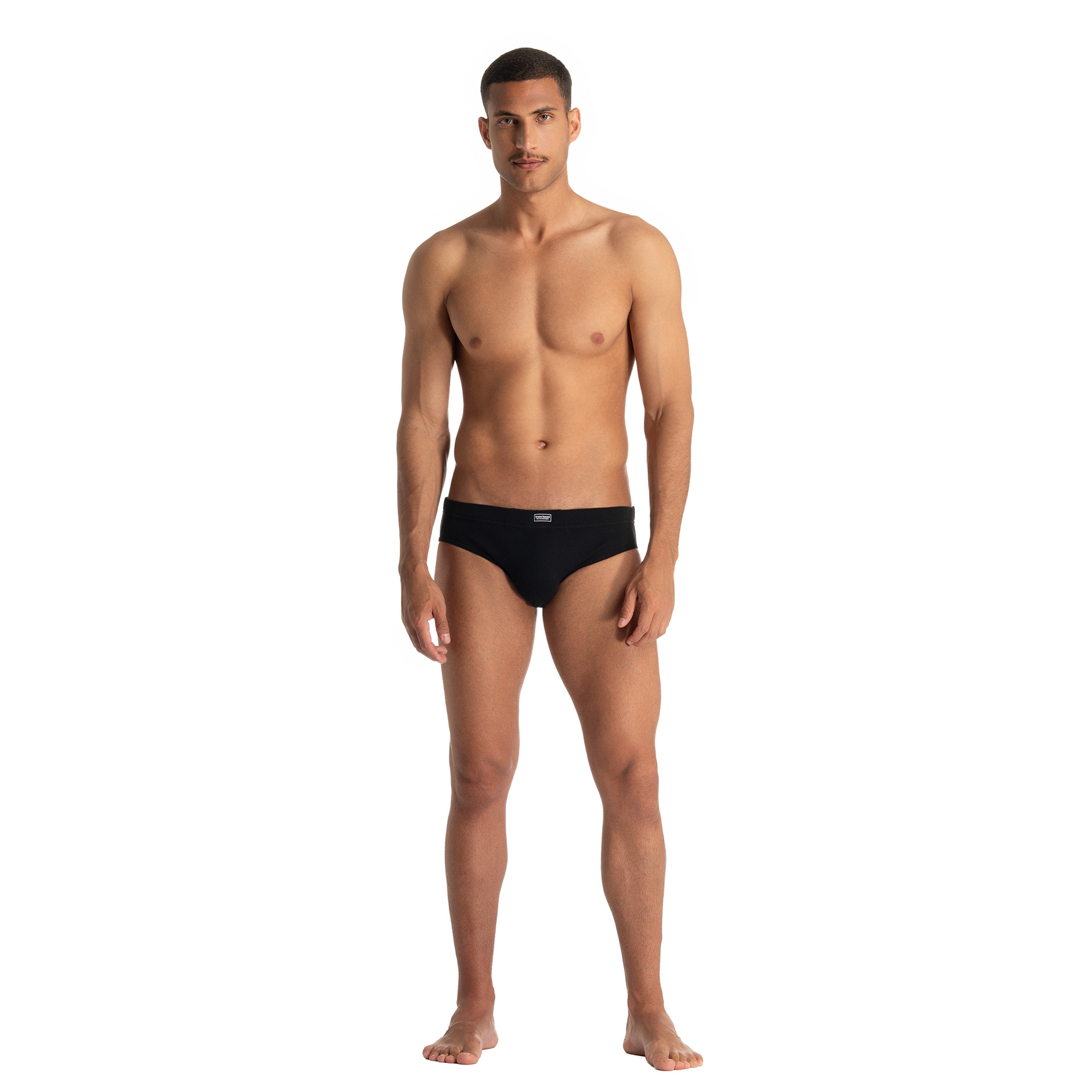 Bruno Banani Slip »FINE RIB«, Feinripp, Komfortbündchen