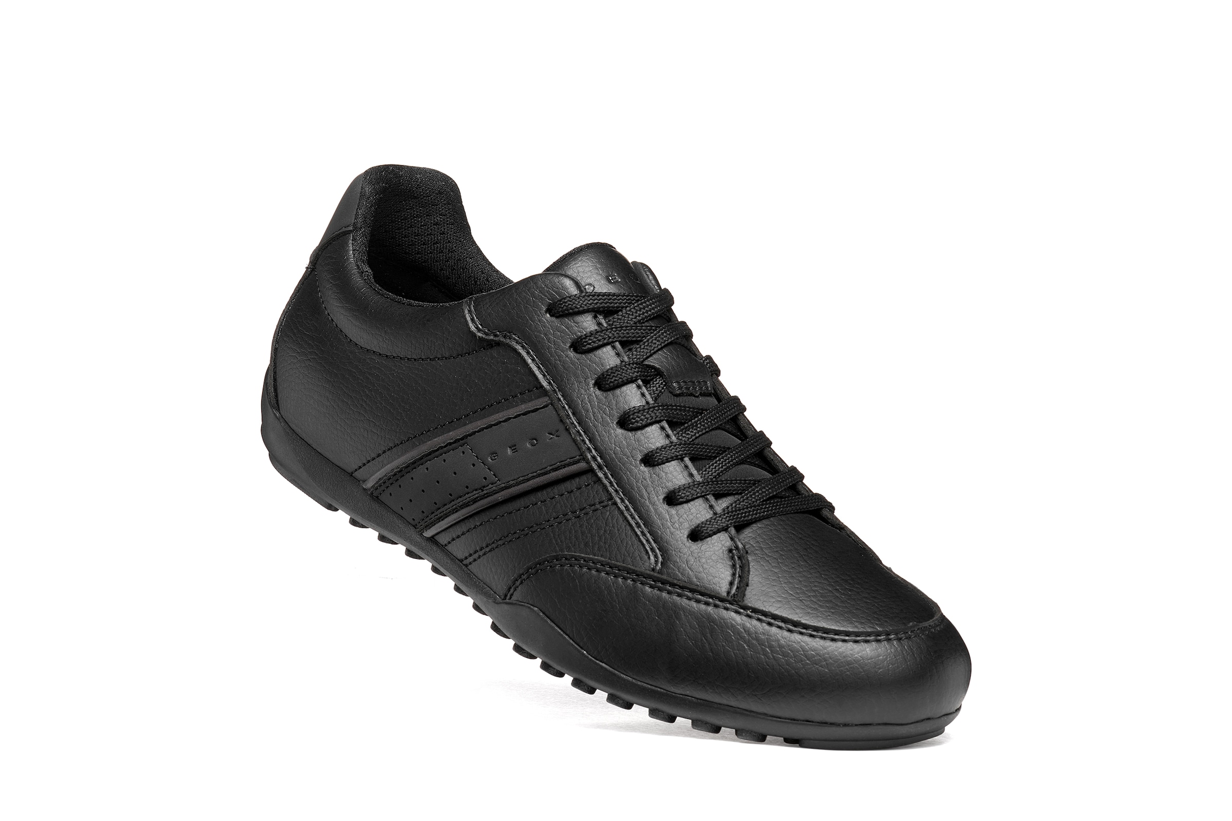 Geox Schnürschuh »U WELLS«  Freizeitschuh, Sneaker, Halbschuh mit seitlicher Logprägung