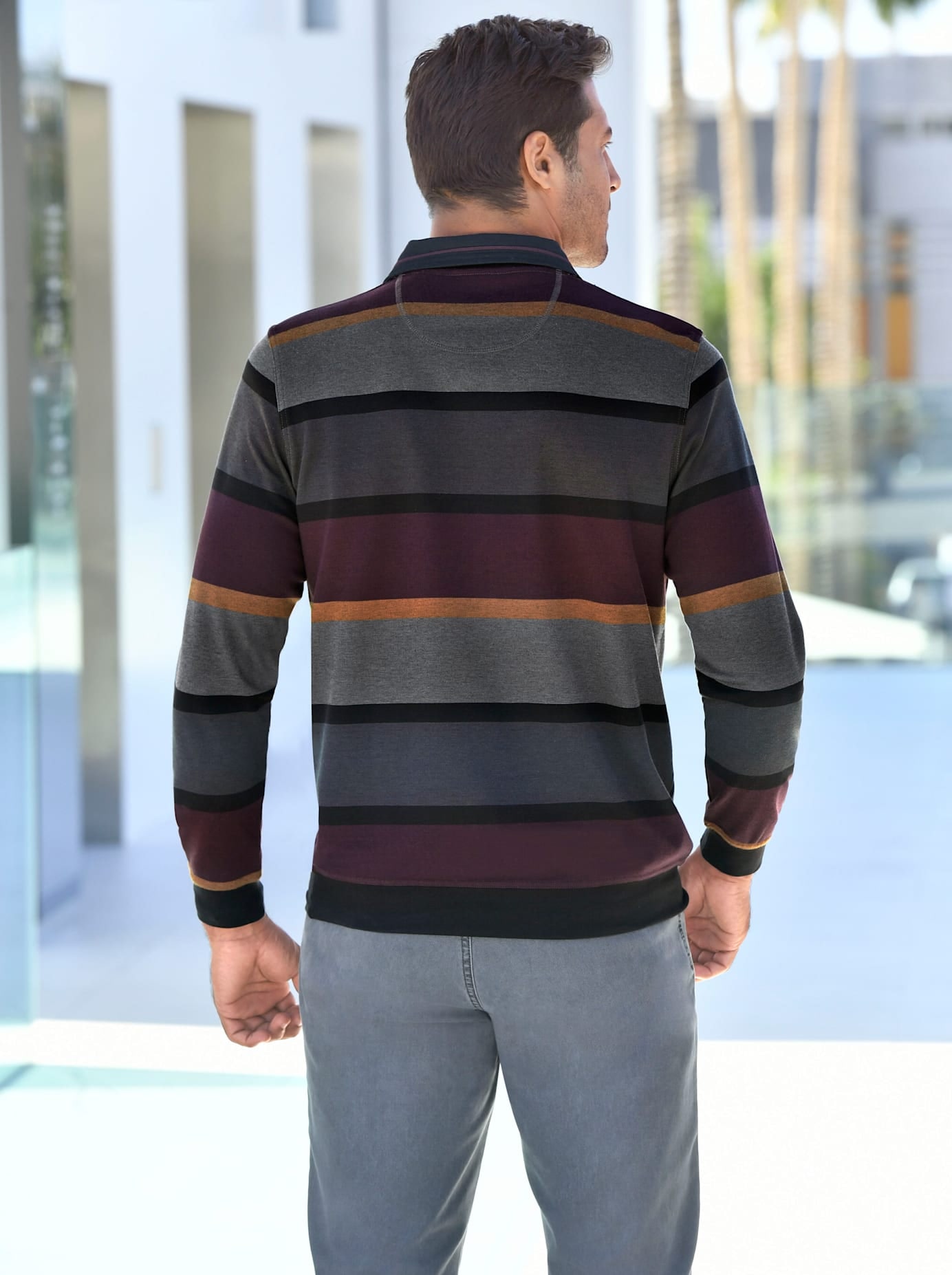 Poloshirt »Langarm-Shirt«
