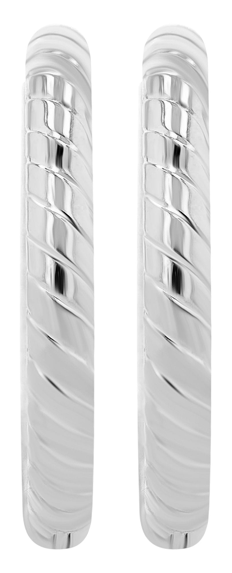 Adelia´s Paar Creolen »Damen Ohrringe ¿ Creole aus Edelstahl«