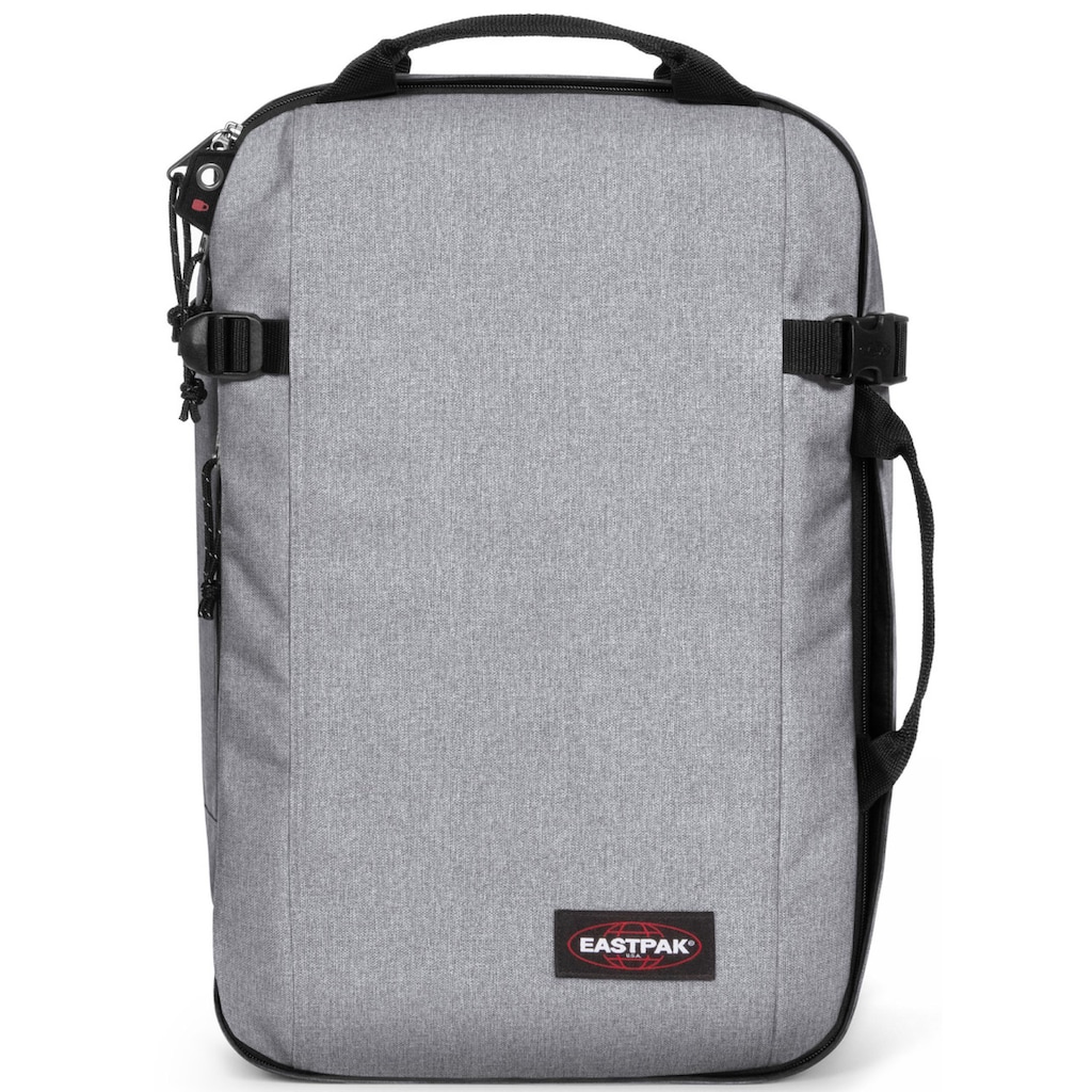 Eastpak Laptoprucksack »Morepack, sunday grey«, enthält recyceltes Material (Global Recycled Standard)