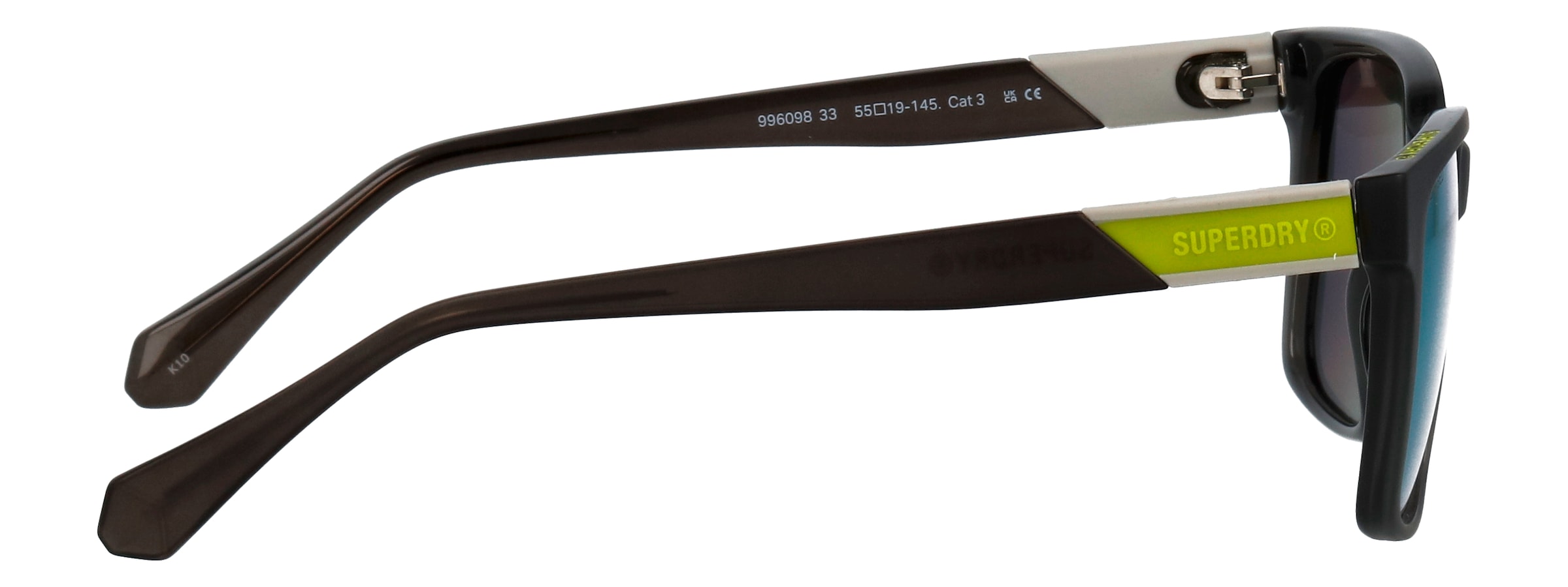 Superdry Sonnenbrille »Modell 996098« Form Karree/Eckig, Logoschriftzug auf Bügel, Injectionfassung