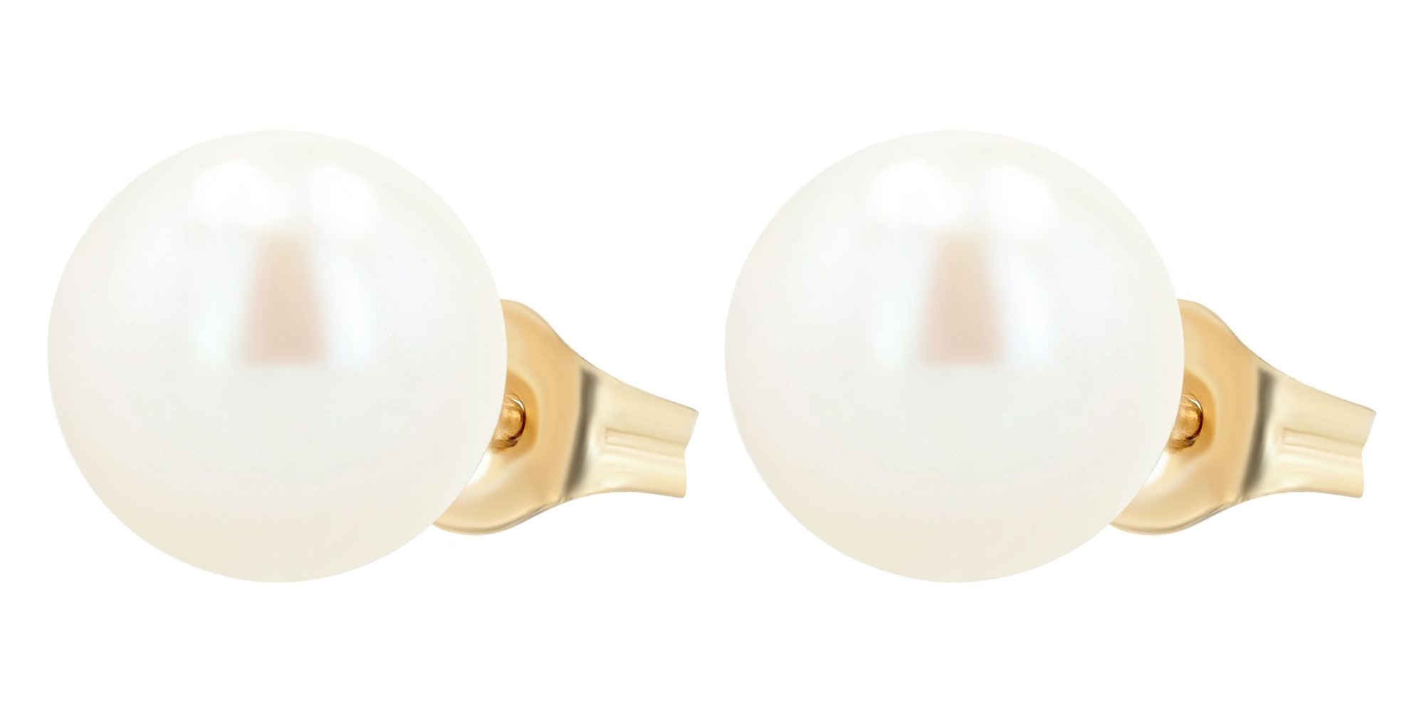 Adelia´s Paar Ohrstecker »Ohrringe - Ohrstecker aus 333 Gold mit Perle«