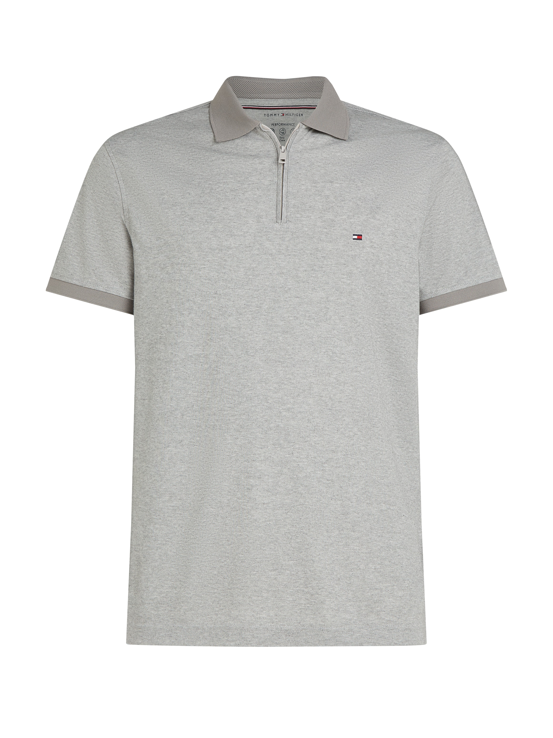 Tommy Hilfiger Poloshirt »PERFORMANCE OXFORD ZIP REG POLO«