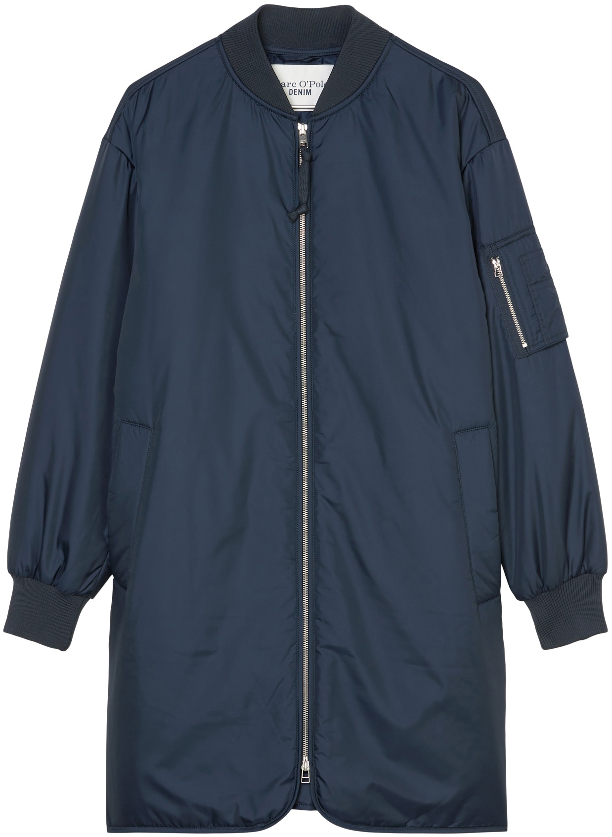 Marc O'Polo DENIM Kurzmantel, im Long-Bomber-Look