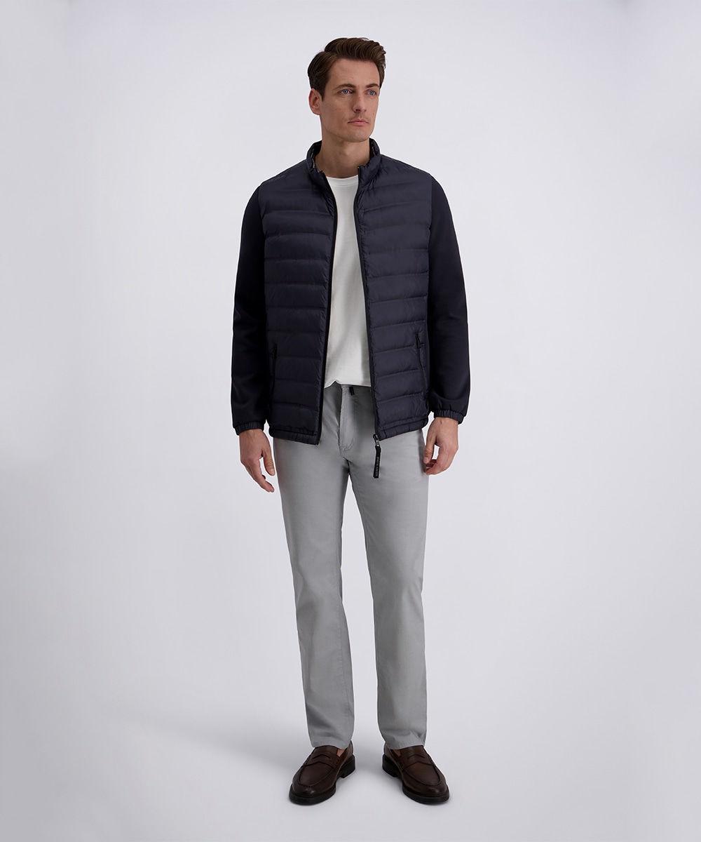 Pierre Cardin Steppjacke ohne Kapuze Stepp- Jersey- Mix