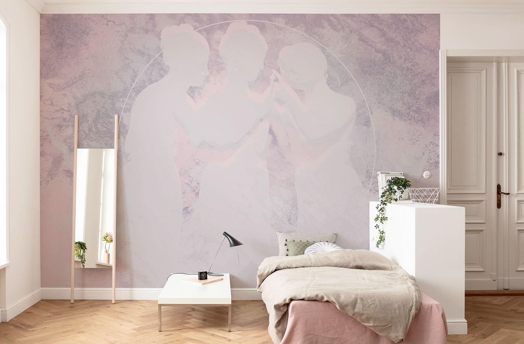 Komar Vliestapete »Digitaldruck Vlies -  Nymphs - Größe 400 x 280 cm« bedruckt glatt Wohnzimmer, Schlafzimmer
