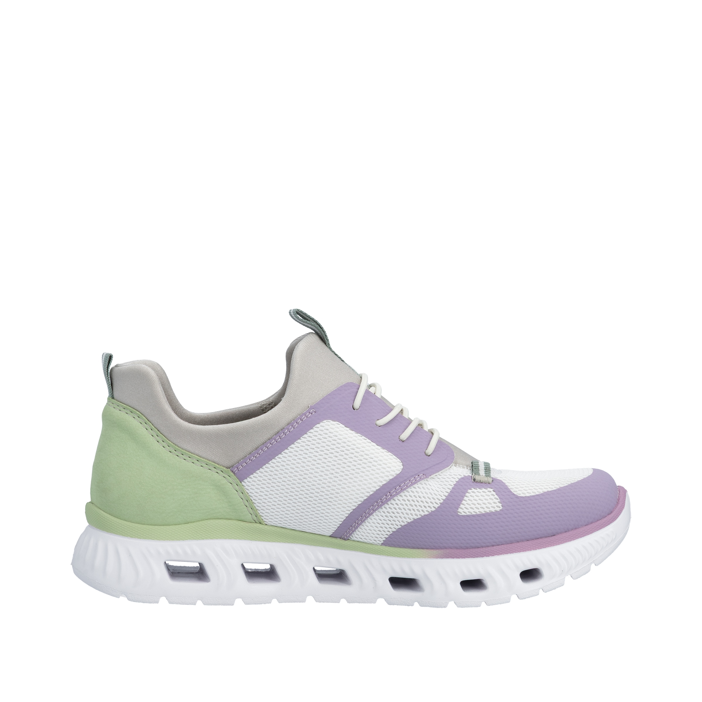 Rieker Slip-On Sneaker  Slipper, Freizeitsneaker, Halbschuh mit MemoSoft- Innensohle