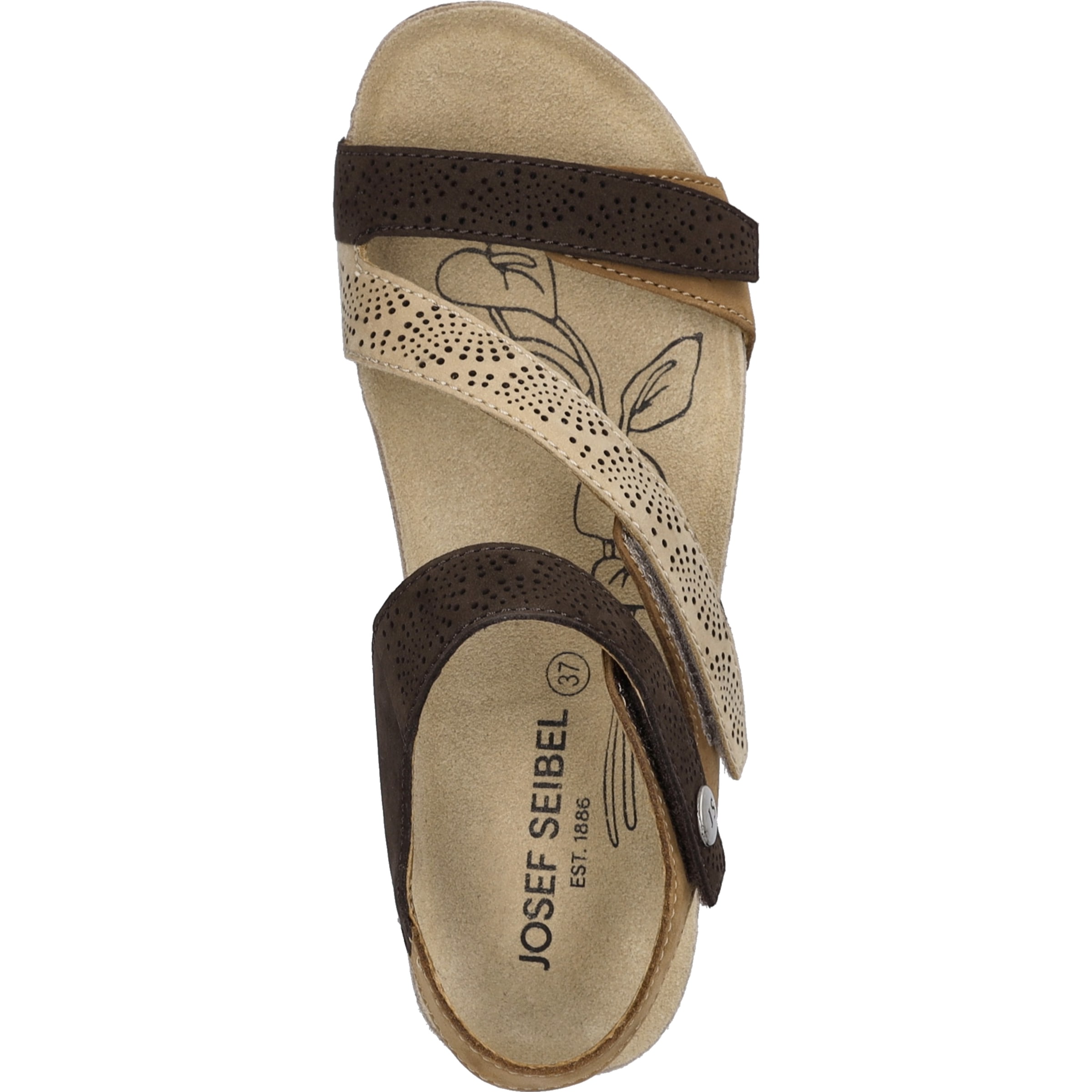 Josef Seibel Sandale »Tonga 73, nuss-multi«