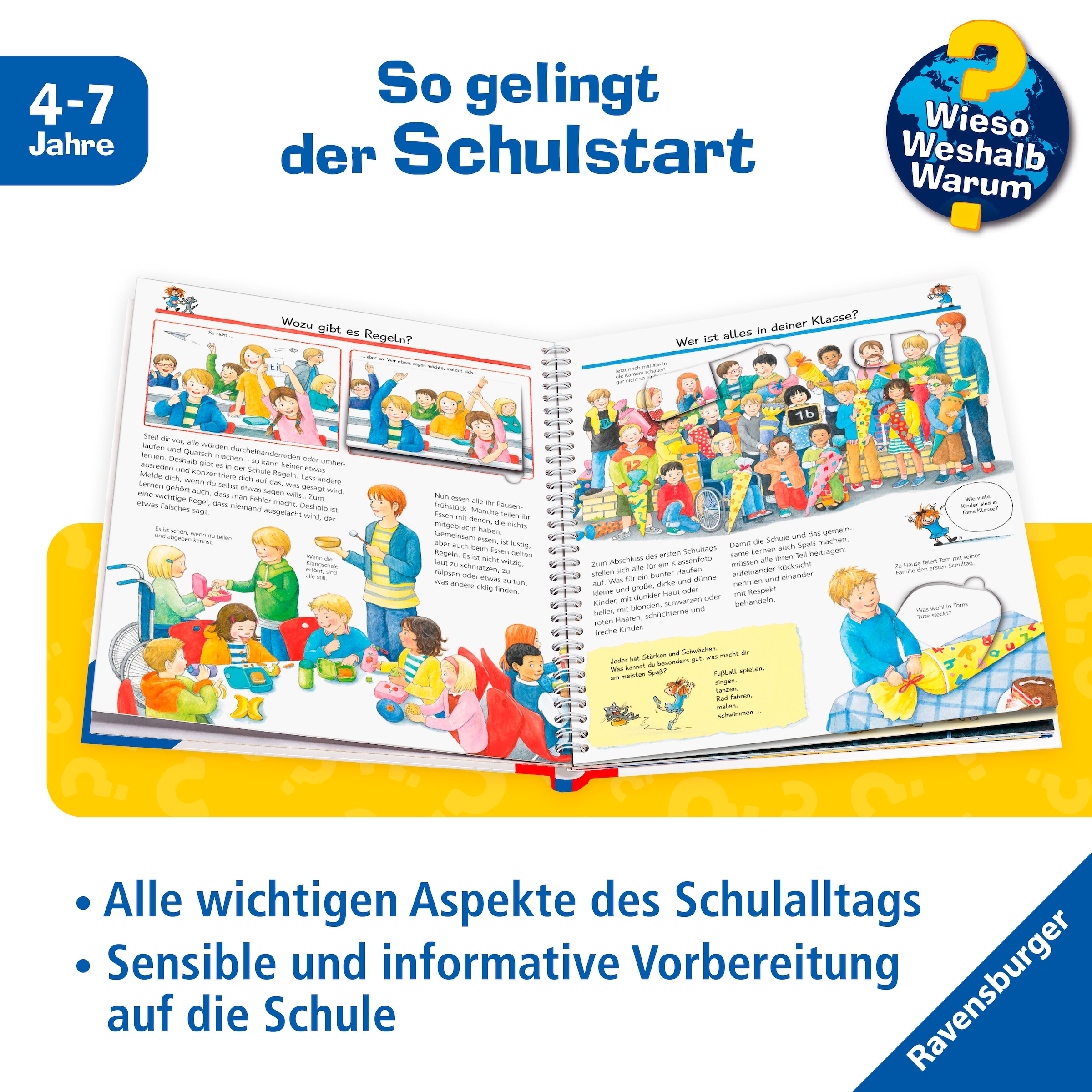 Ravensburger Buch »Wieso? Weshalb? Warum?, Band 14: Ich komme in die Schule«, Made in Europe