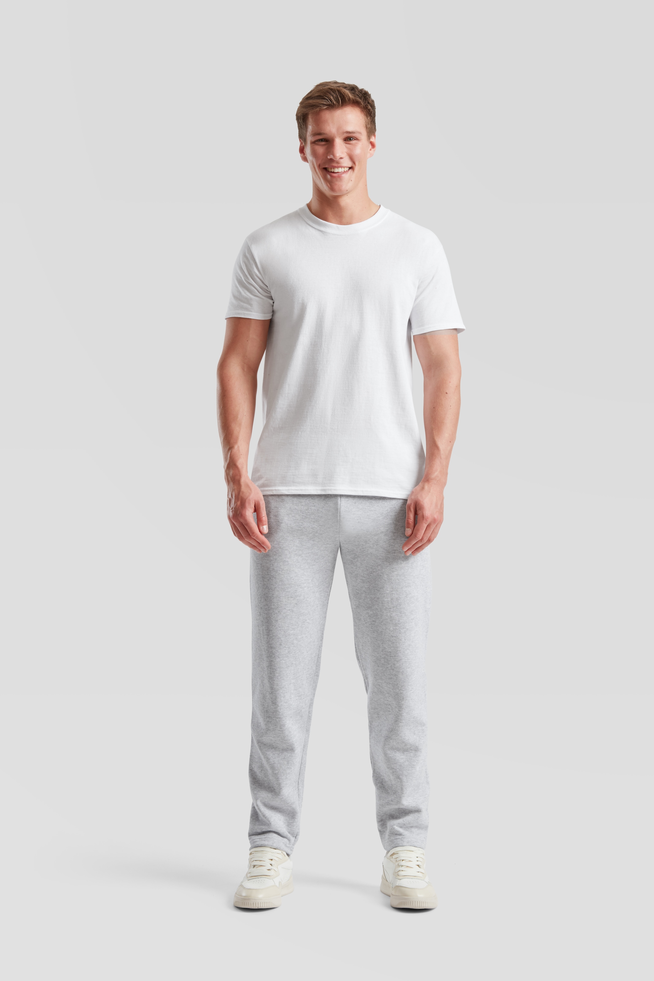 Fruit of the Loom Sweathose  Jogger mit offenem Beinabschluss