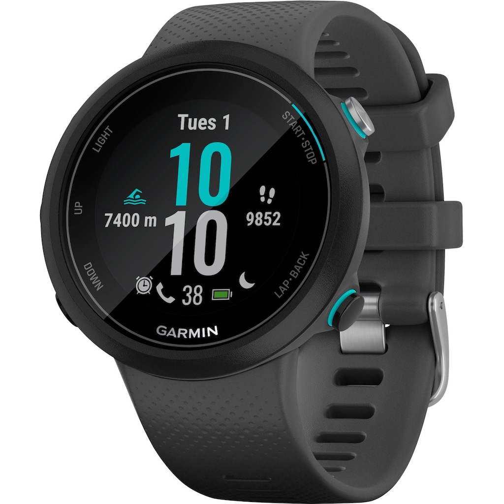 Garmin Smartwatch »Swim2 mit Silikon-Armband 20 mm«