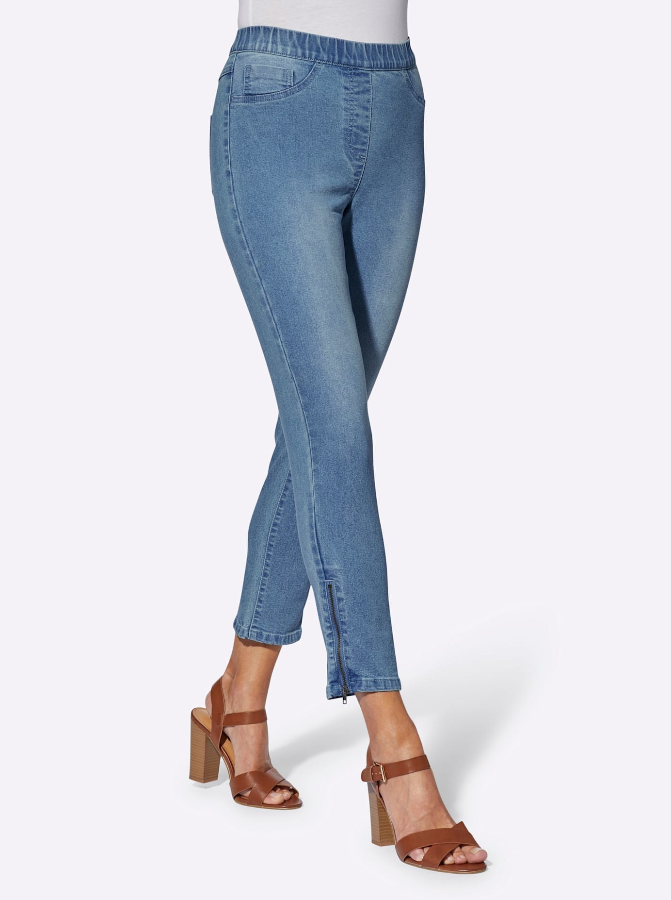 7/8-Jeans, (1 tlg.)