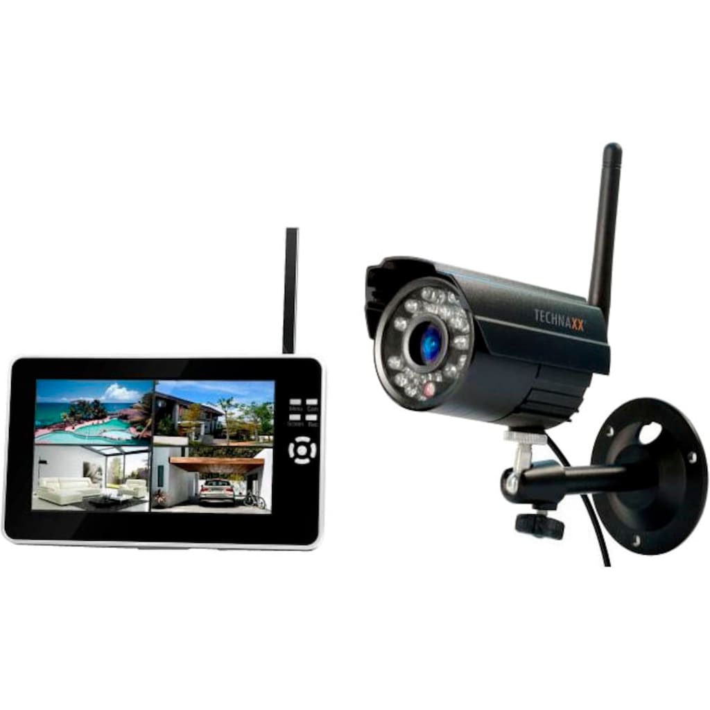 Technaxx Überwachungskamera »Easy Security Camera Set«, Außenbereich