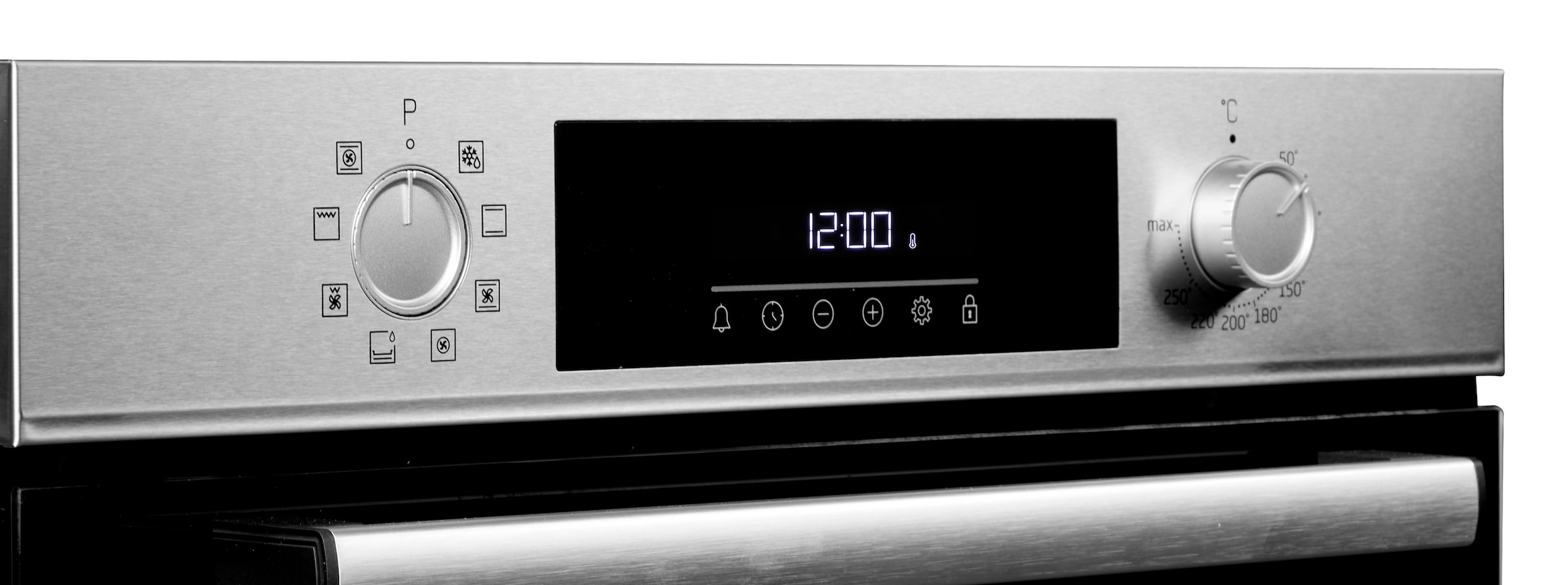 BEKO Backofen-Set »BBSM12340X«, mit Teleskopauszug nachrüstbar, Simple Steam Reinigungsfunktion, Induktions-Kochfeld