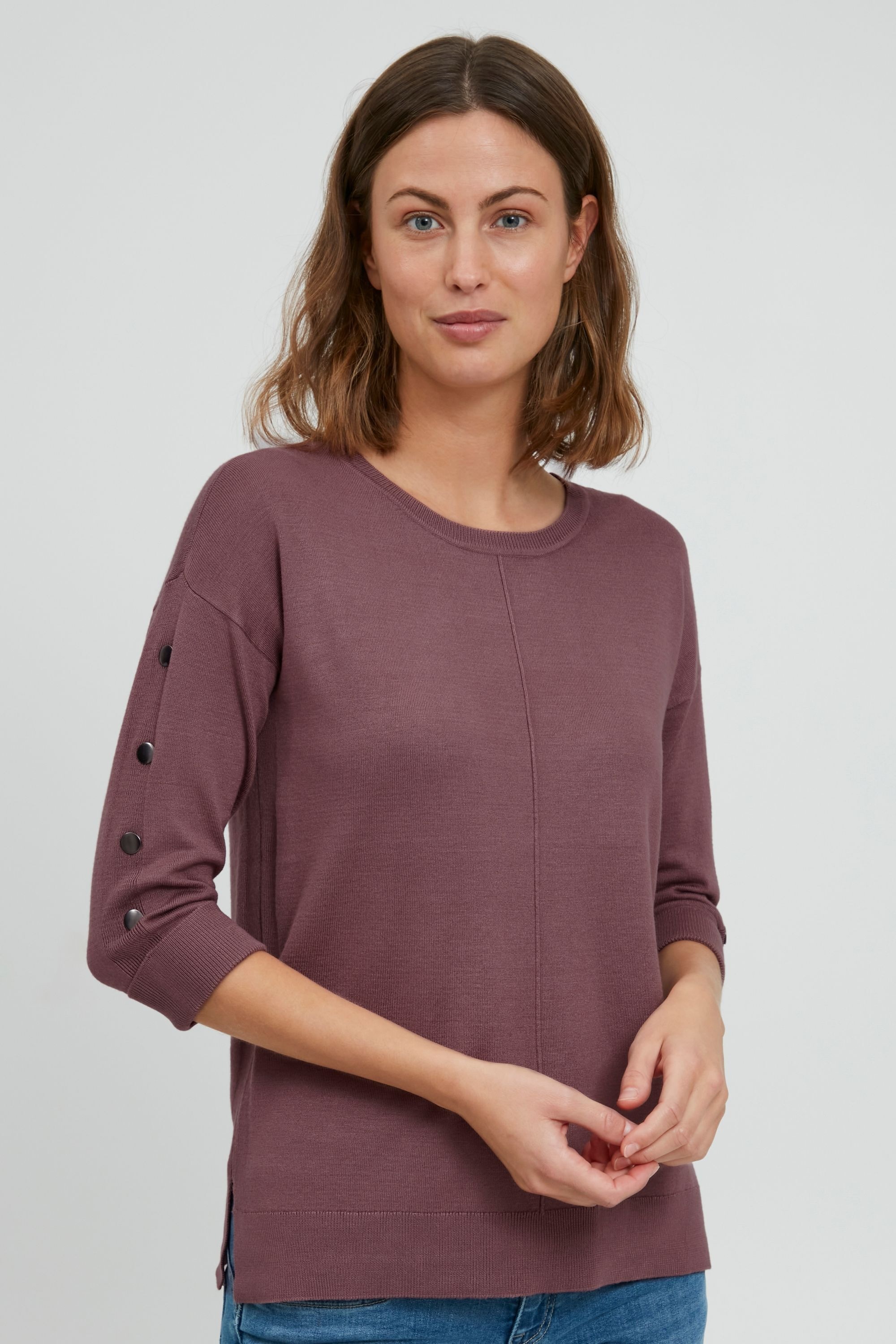fransa Rundhalspullover »Rundhalspullover FRBesmock«