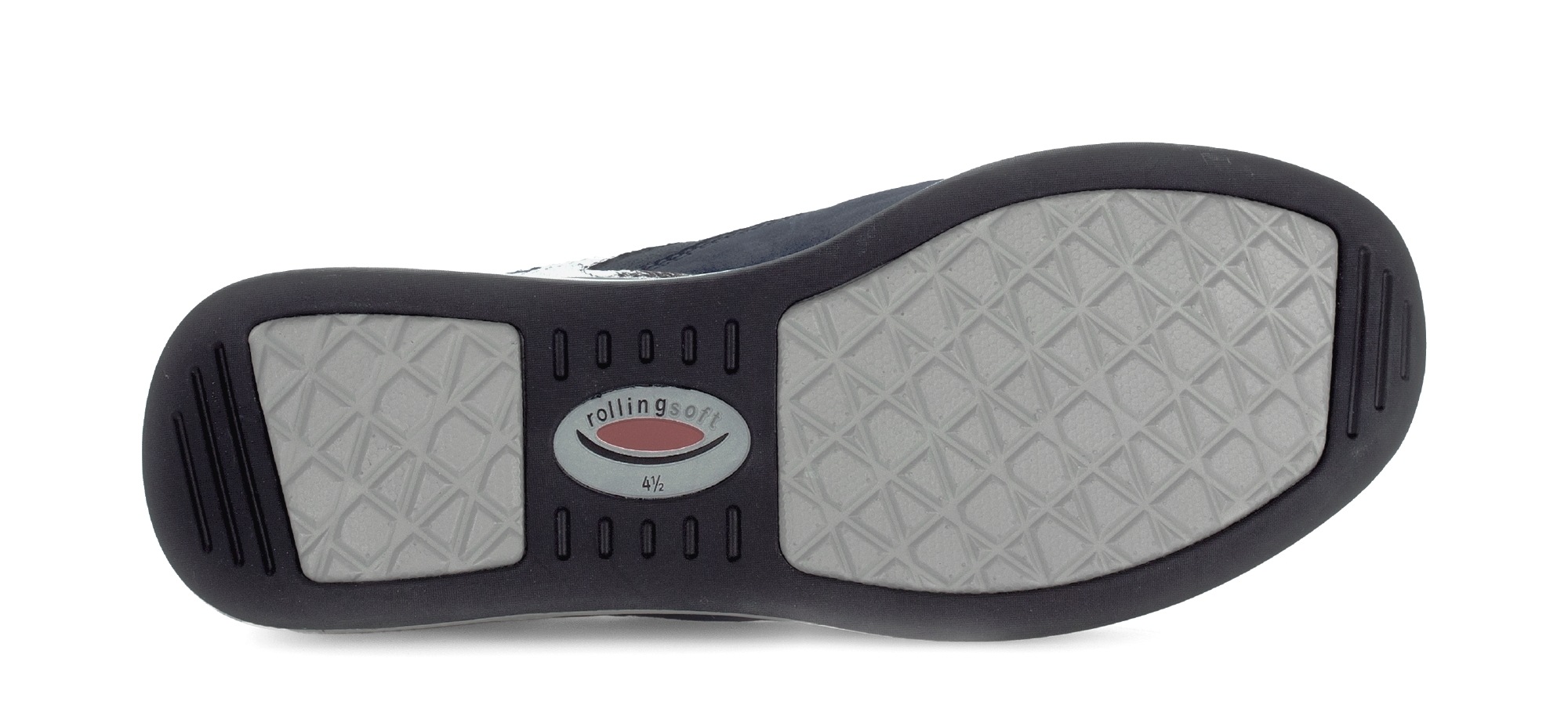 rollingsoft Keilsneaker  , Schnürschuh, Halbschuh, Freizeitschuh mit seitlichem Reißverschluss