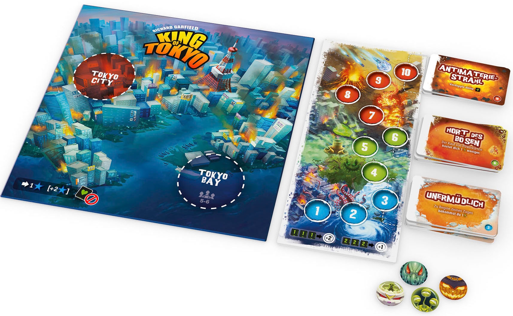 iello Spiel »Erweiterungsspiel, King of Tokyo - Noch Boshafter!«