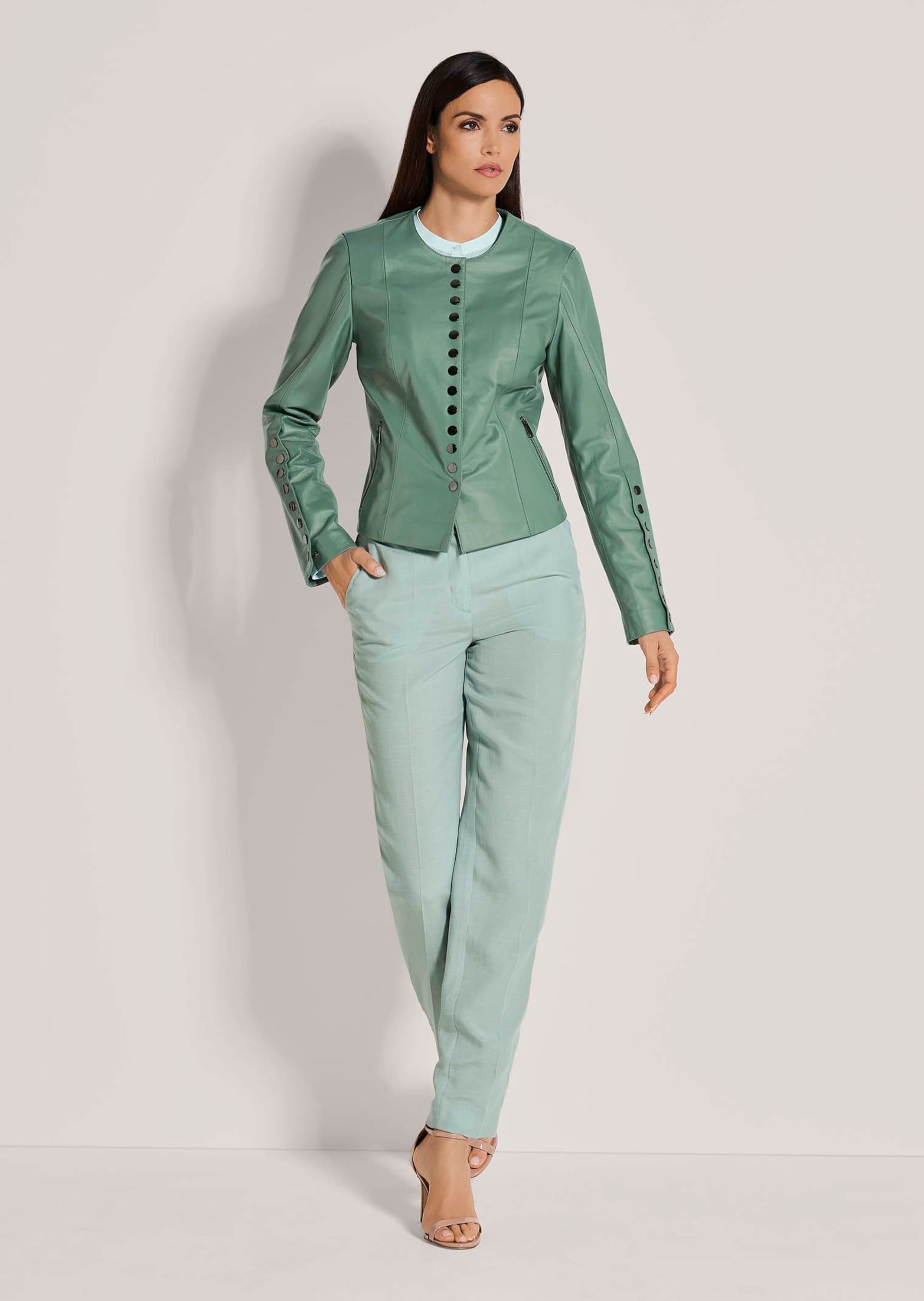 MADELEINE Lederjacke »Lederjacke Kurze Lederjacke aus Lammnappa«