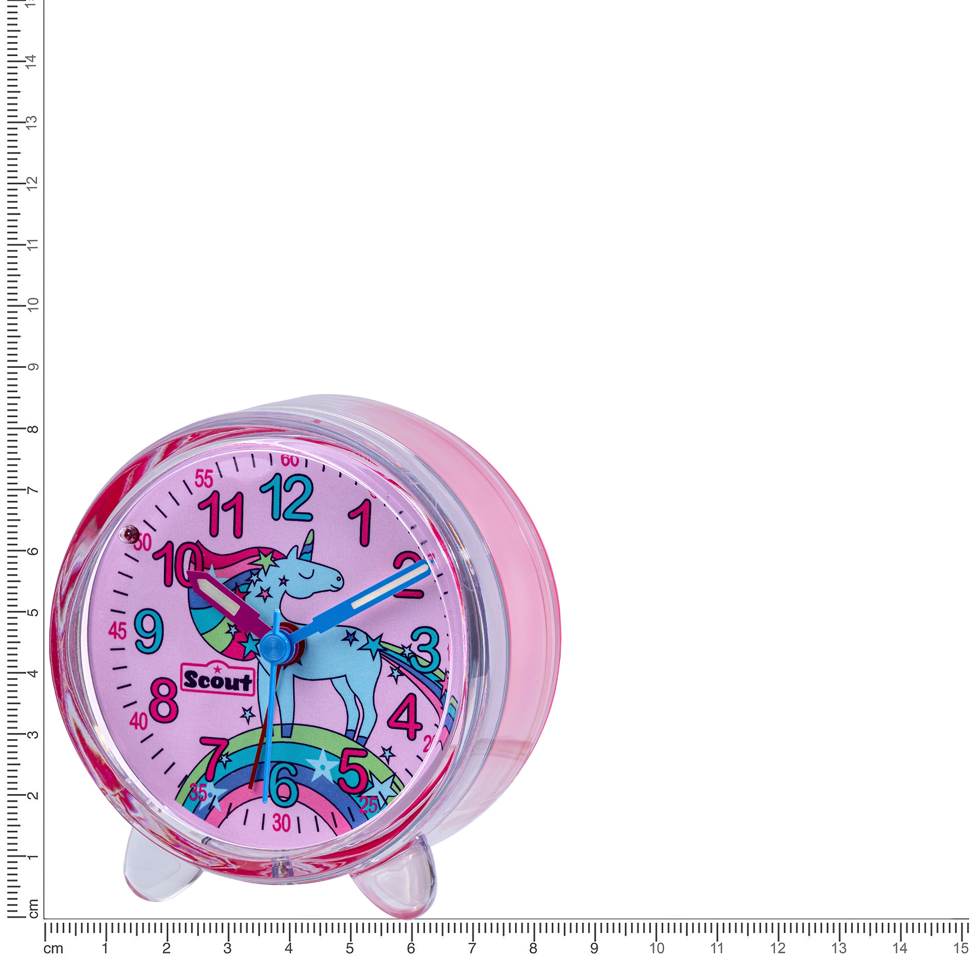Scout Kinderwecker »Favorit« Quarzwecker, Lernwecker,Geschenkidee,Kinderzimmer, Schulanfang,Einhorn