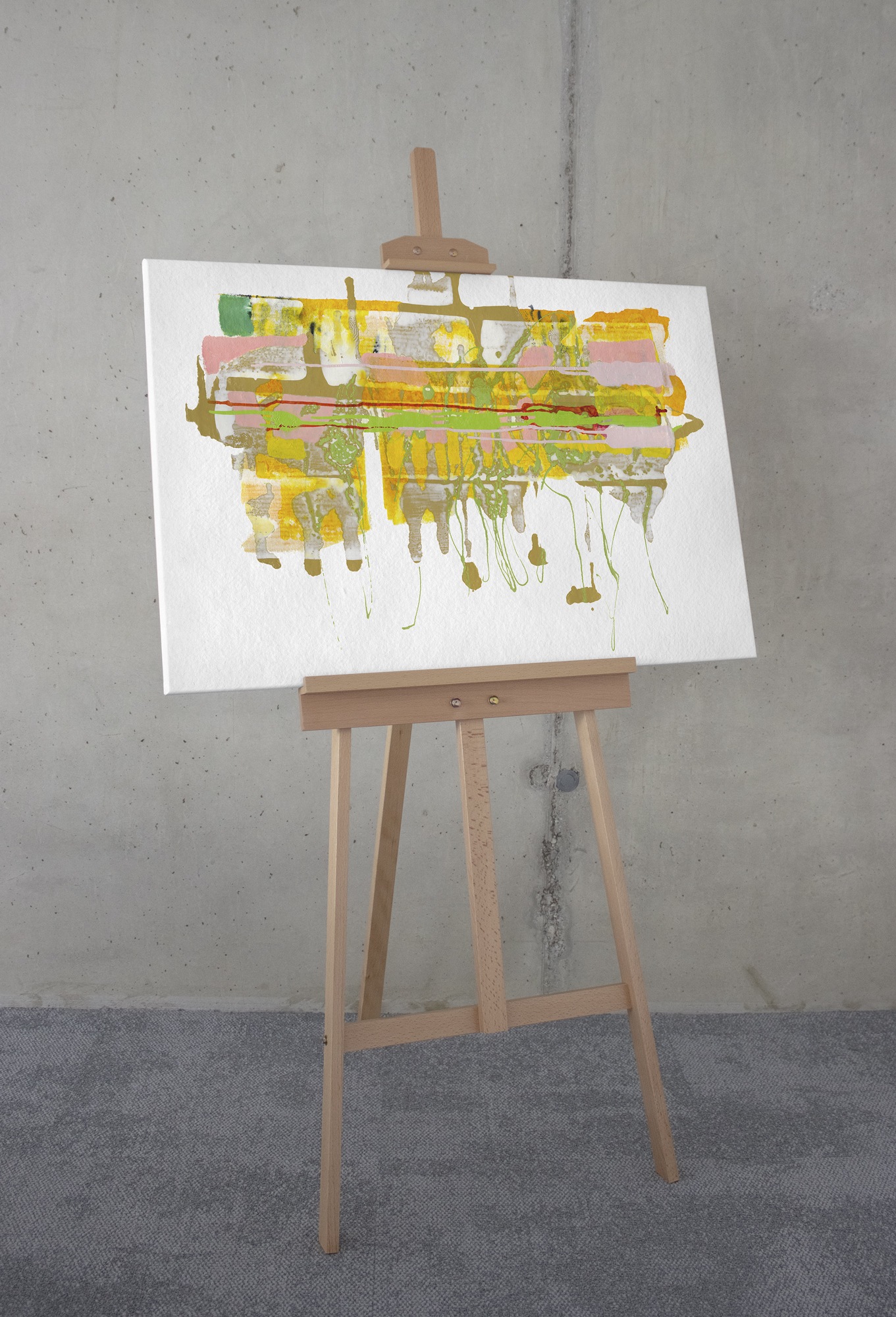 Komar Leinwandbild »Welcome Amy - Größe 60 x 90 cm«, Natur, (1 St.), Keilrahmenbild mi Echtholzrahmen