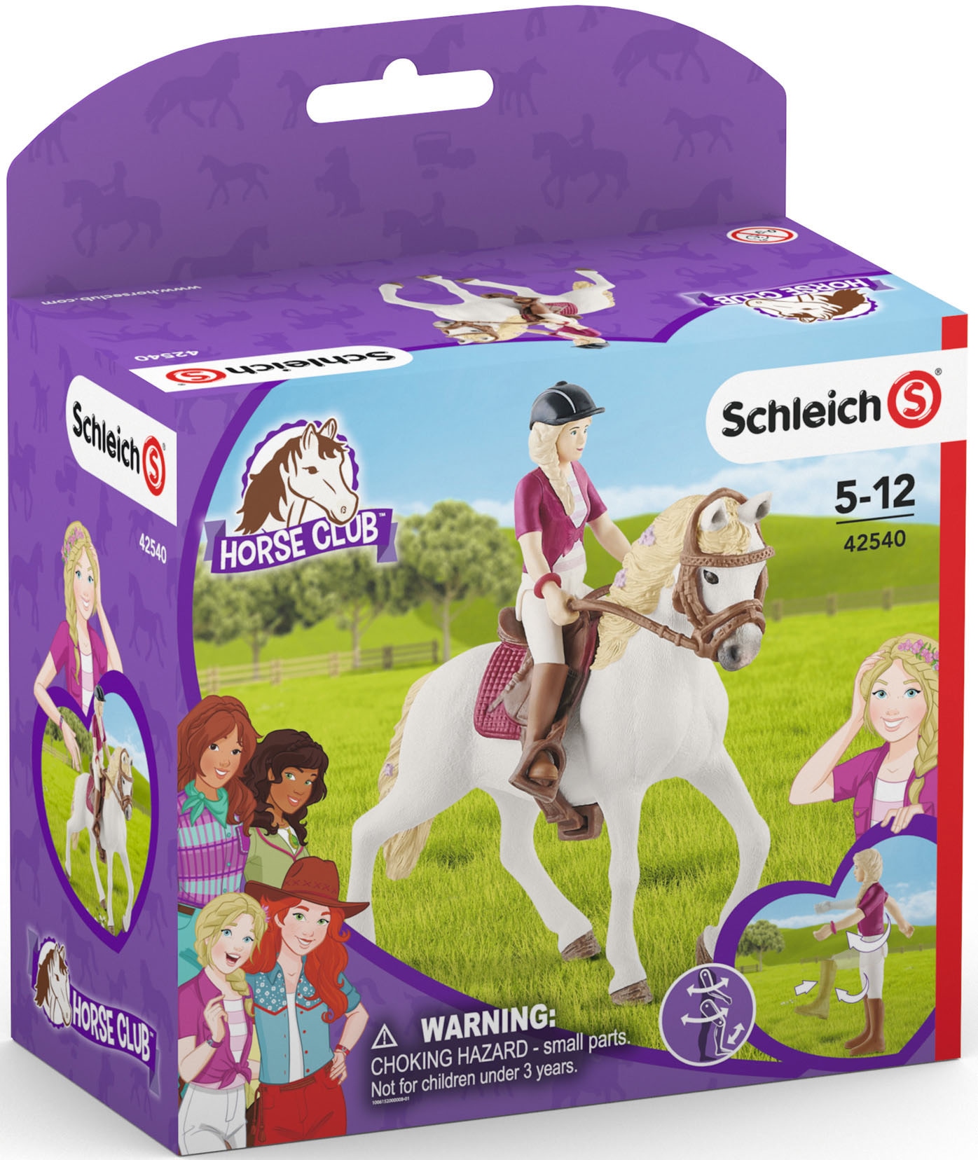 Schleich® Spielfigur »HORSE CLUB, Sofia und Blossom (42540)«