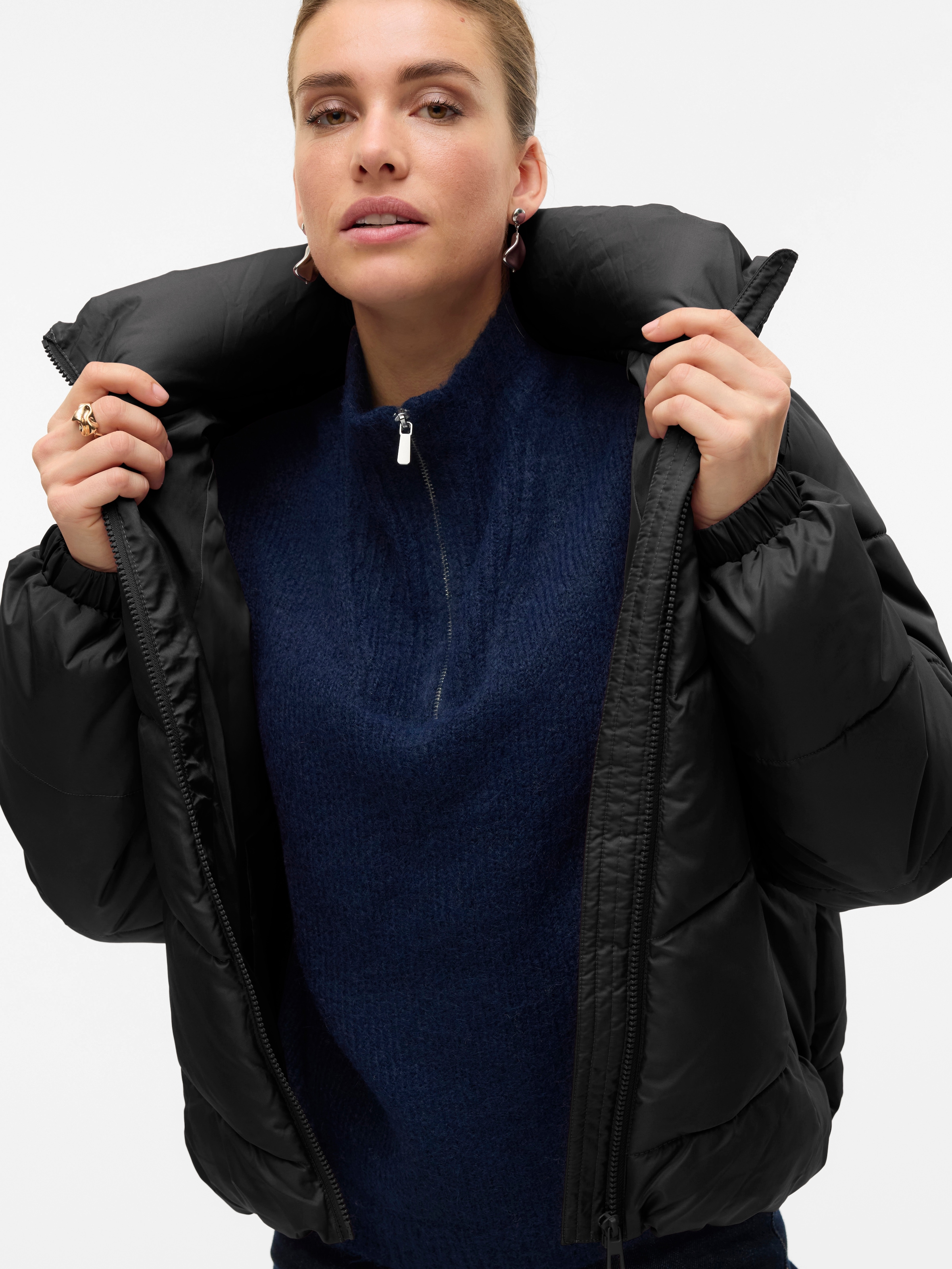 Vero Moda Steppjacke »VMLIGARIO SHORT JACKET BOO« ohne Kapuze