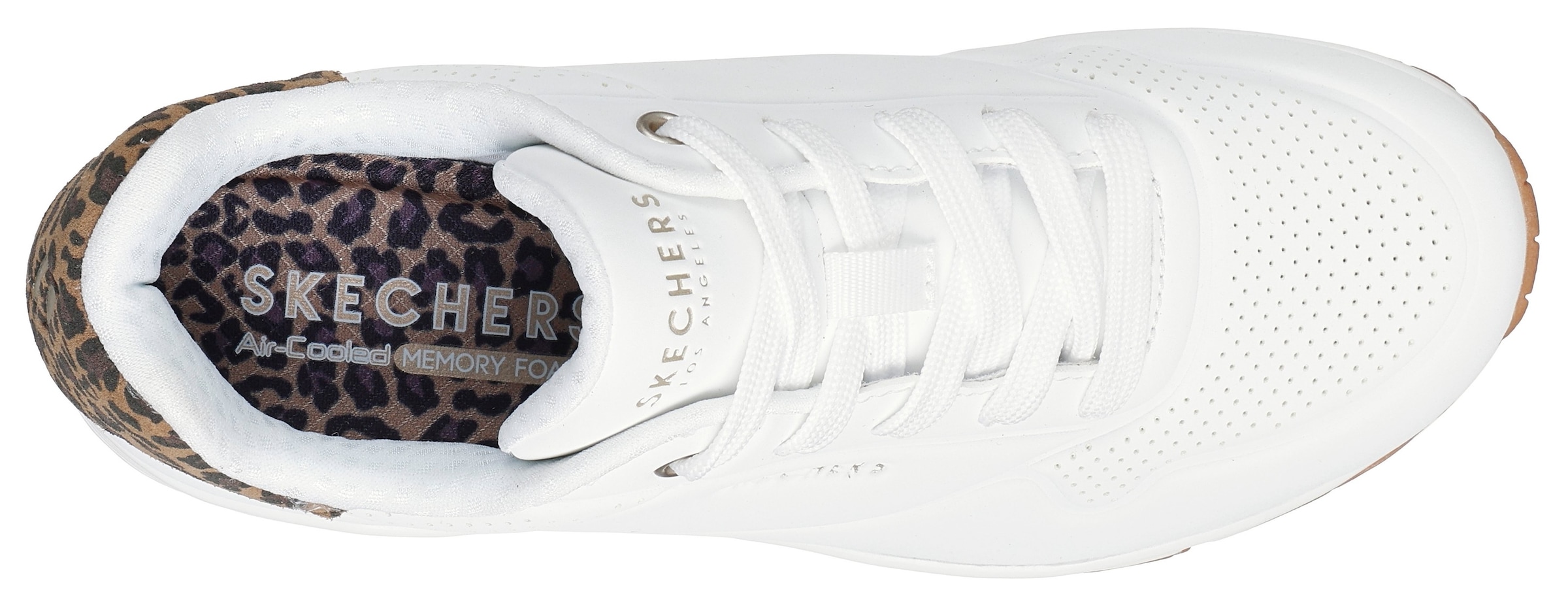 Skechers Sneaker »UNO-JUNGLE NITE«  Schnürschuh, Freizeitschuh mit Wedge-Absatz