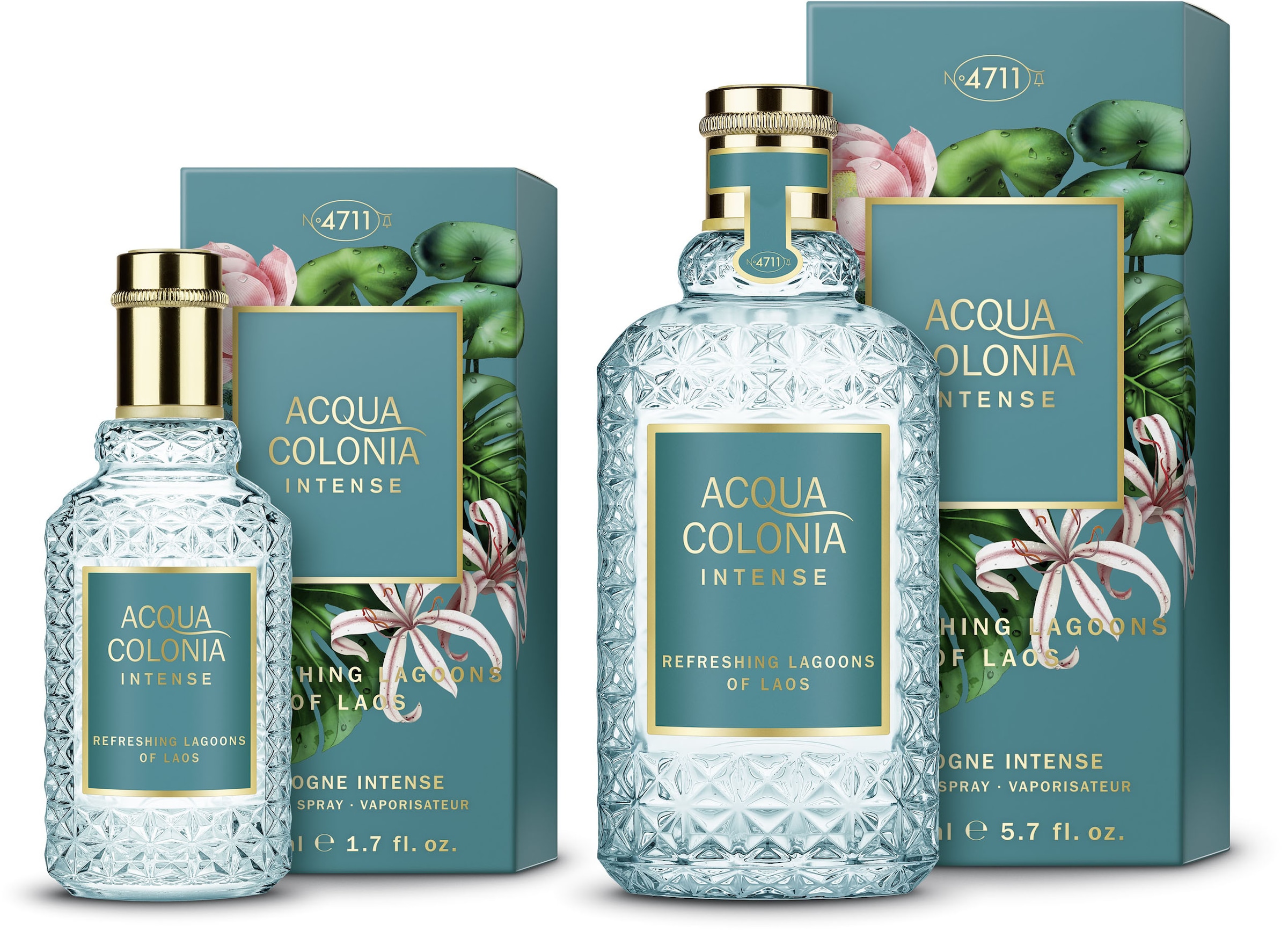 4711 Eau de Cologne »REFRESHING LAGOONS OF LAOS EAU DE COLOGNE«, (Packung, 1 tlg.)