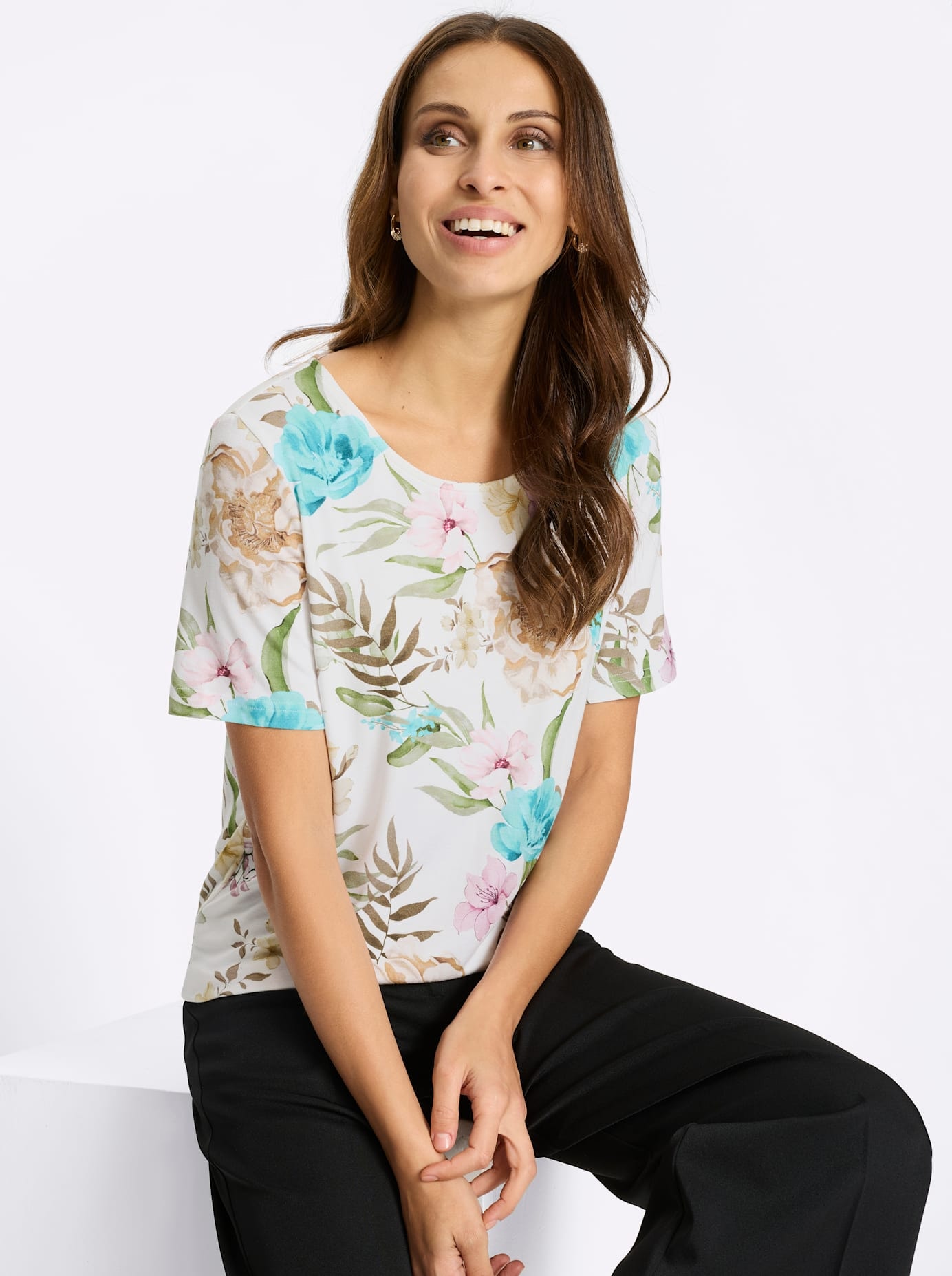 Lady Kurzarmshirt »Kurzarm-Shirt« 1 tlg.