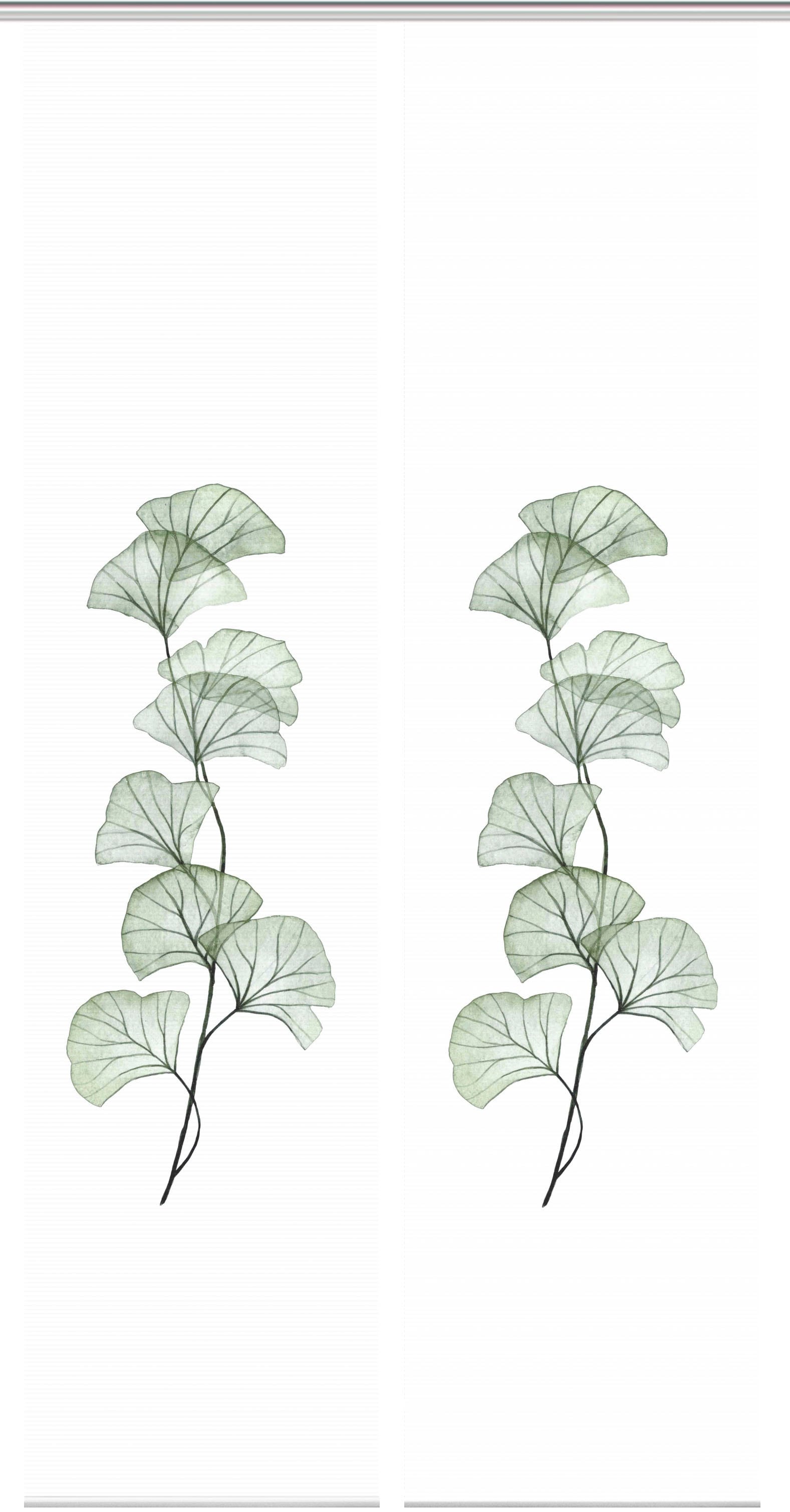 Vision S Schiebegardine »BERTO 2er SET« Paneelwagen 2 Stk. tlg. Schiebevorhang Digidruck 2er Set BERTO