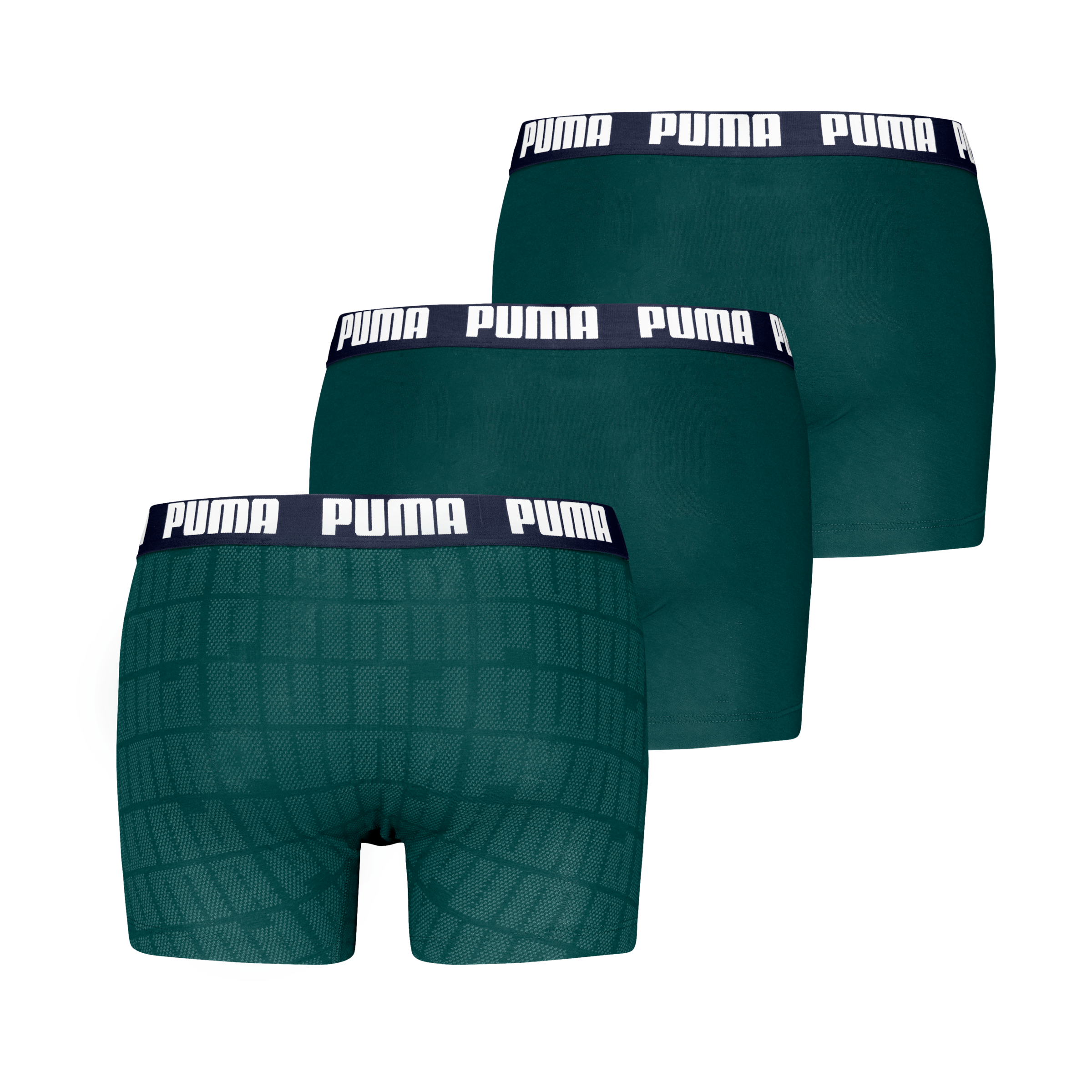 PUMA Boxershorts »PUMA MEN LOGO PRINT BOXERS 3P ECOM«, (3er Pack)