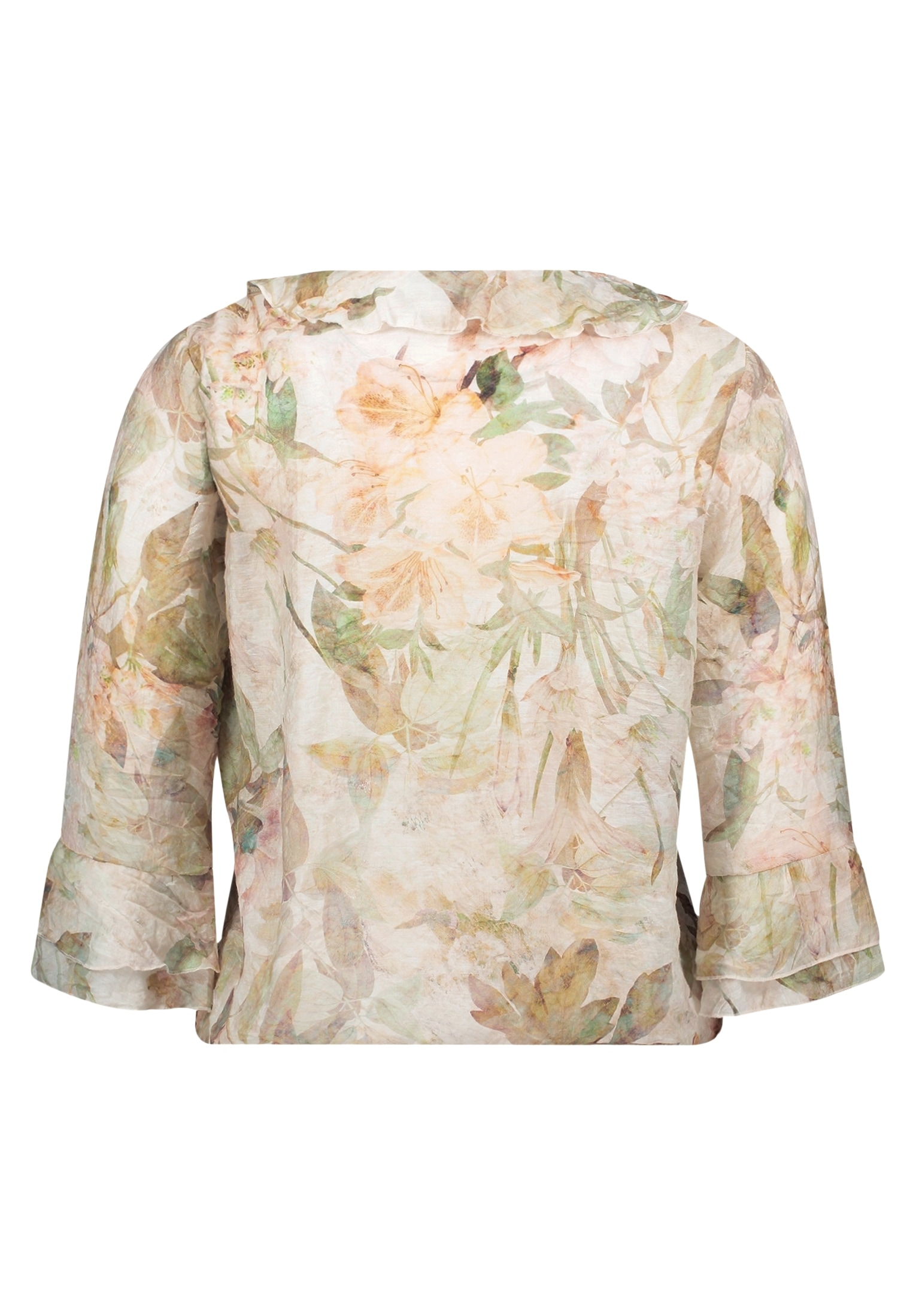 Cartoon Rüschenbluse »Rüschenbluse mit 3/4 Arm«