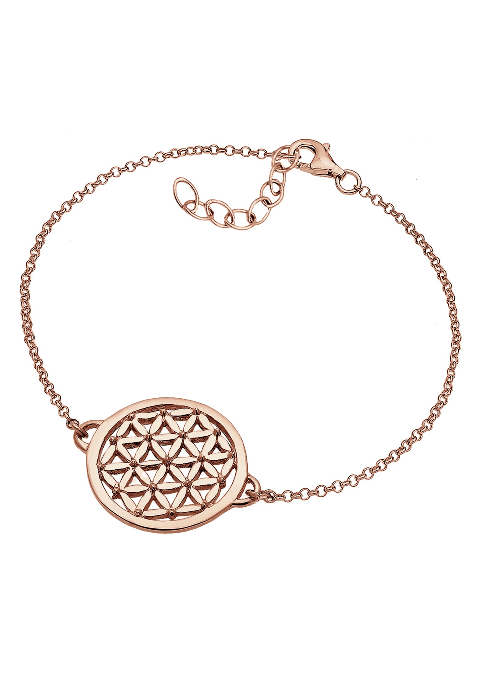 Elli Armkette »Armband Lebensblume 925 Sterling Silber«