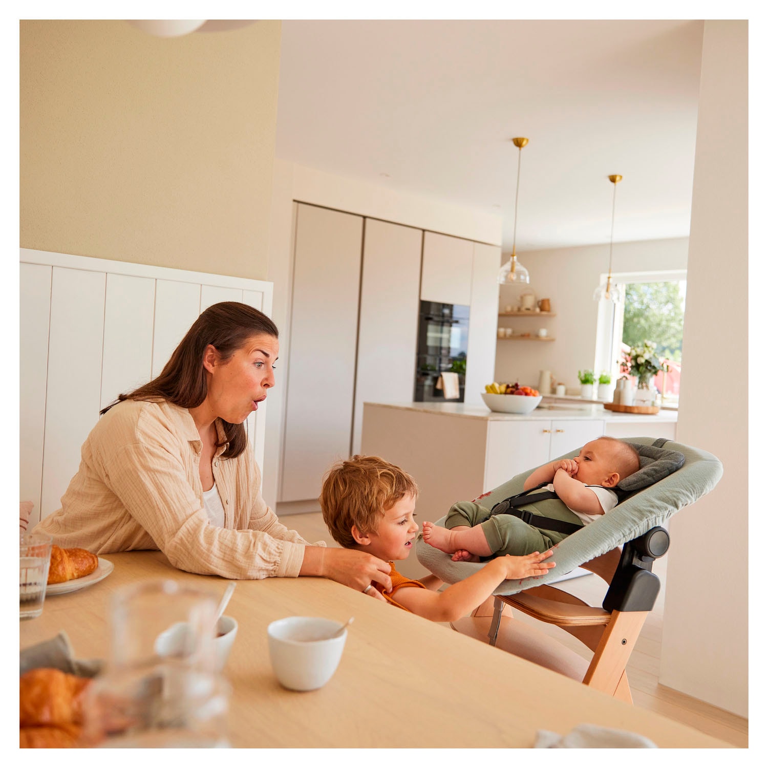 Hauck Kindersitzbezug »Schonbezug für Babywippe; Highchair Bouncer Cover«, Schonbezug für Babywippe