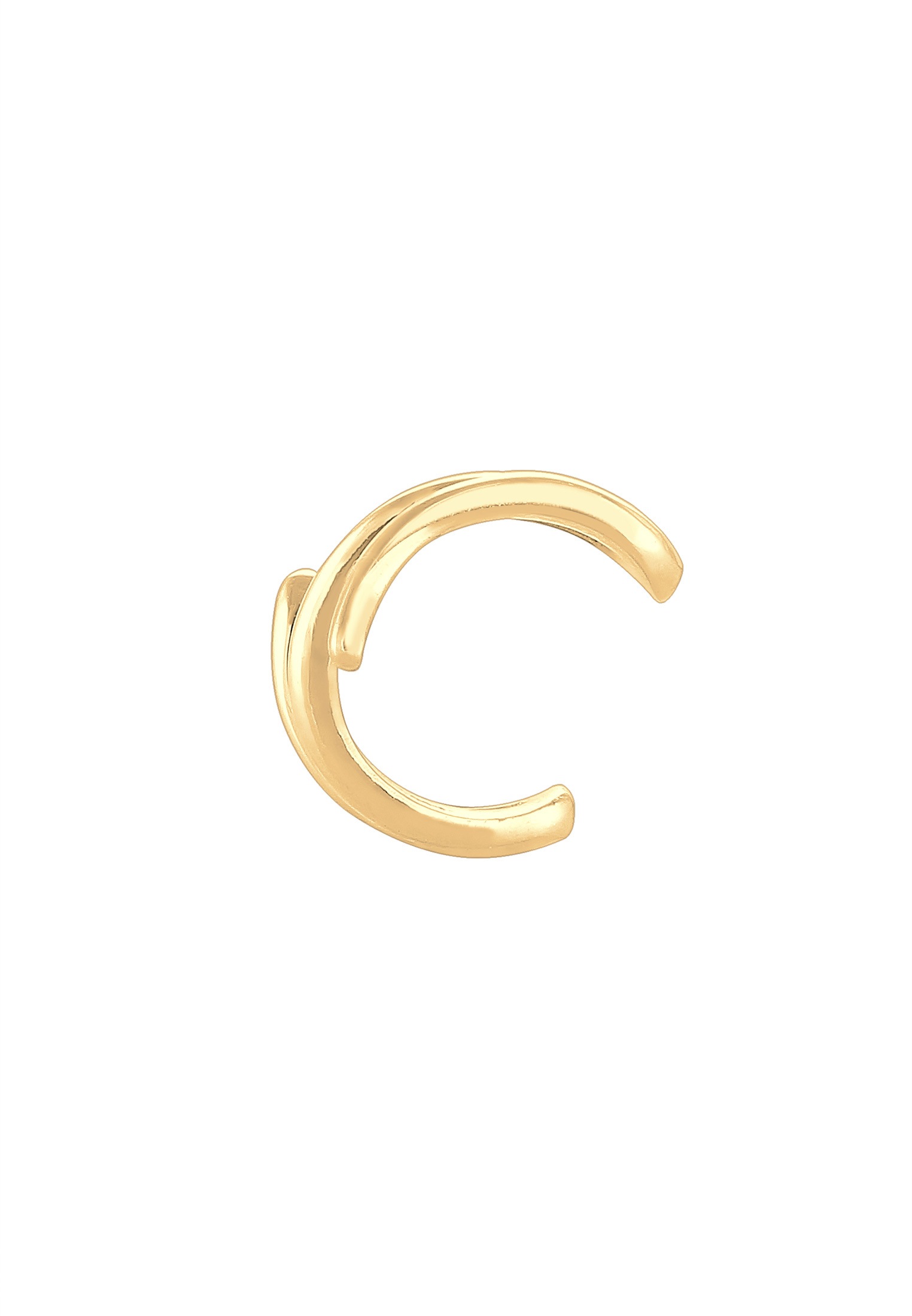 Elli Ohrklemme »Ohrringe Earcuff Ohrklemme Welle 925er Silber«