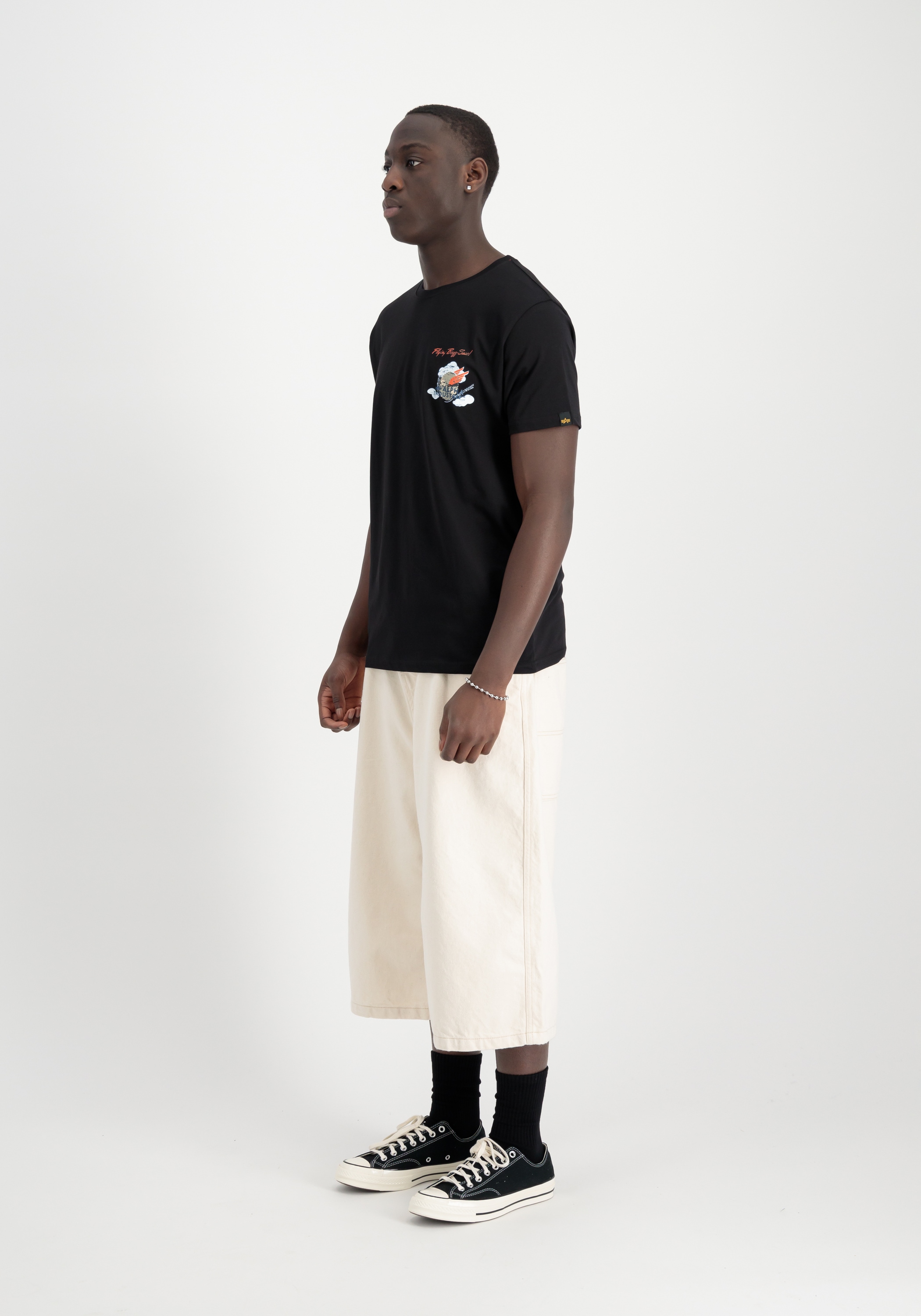 Alpha Industries T-Shirt »Alpha Industries Men - T-Shirts Flying Buzz SL T-Shirt«