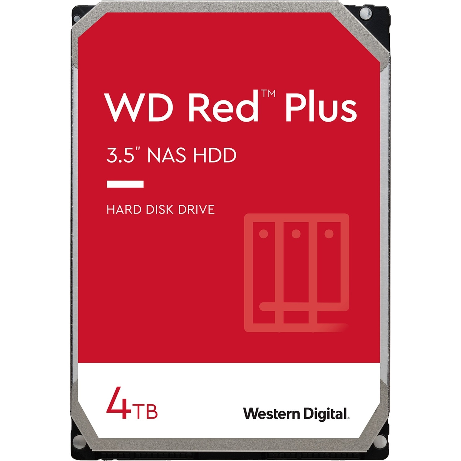 HDD-NAS-Festplatte »WD Red Plus 4TB«, 3,5 Zoll, Anschluss SATA III