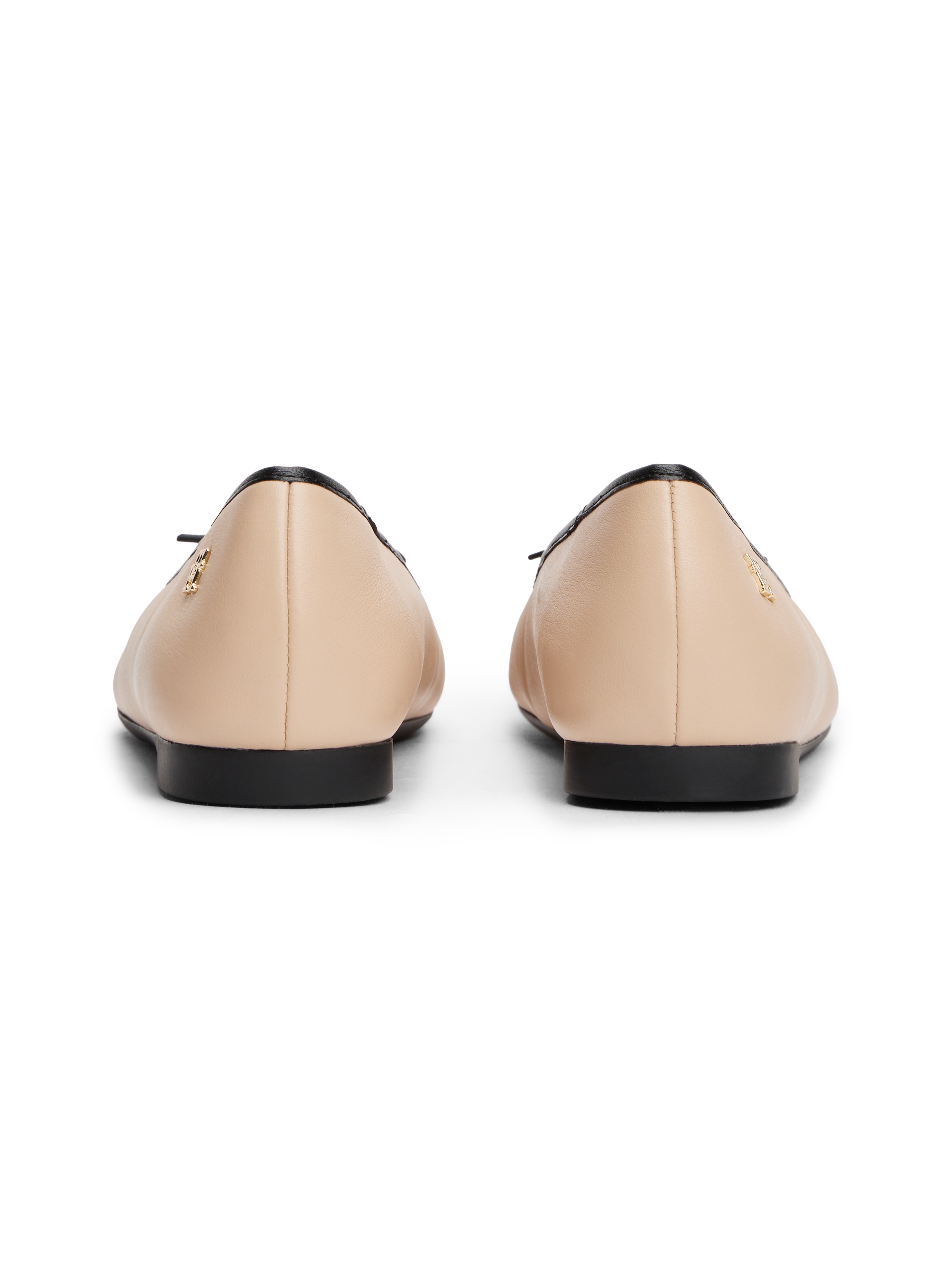 Tommy Hilfiger Ballerina »TOE CAP LEATHER BALLERINA«, Businesschuh, Schlupfschuh in schmaler Form