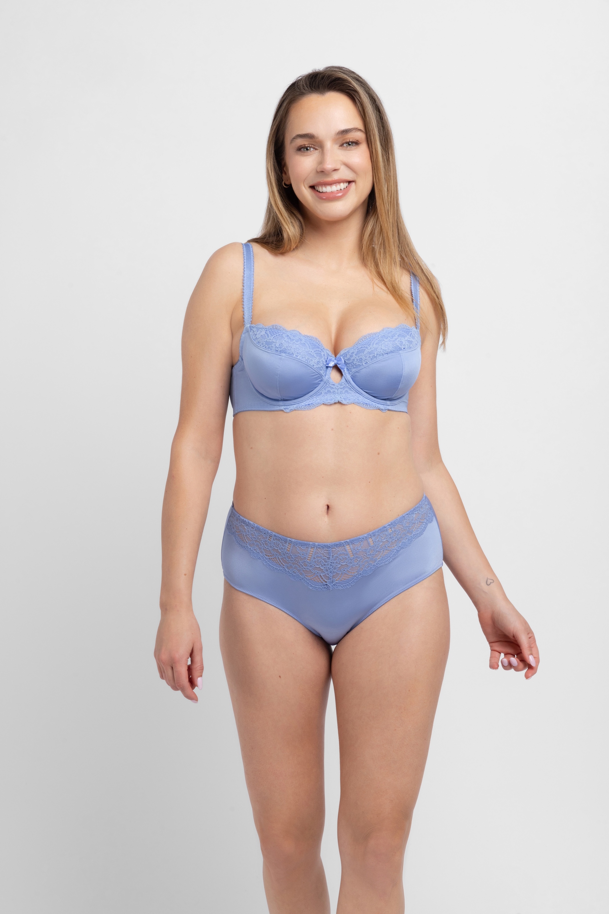 Dorina Bügel-BH »Celine« 2er Pack,  mit Spitzendetails, verstellbare Träger