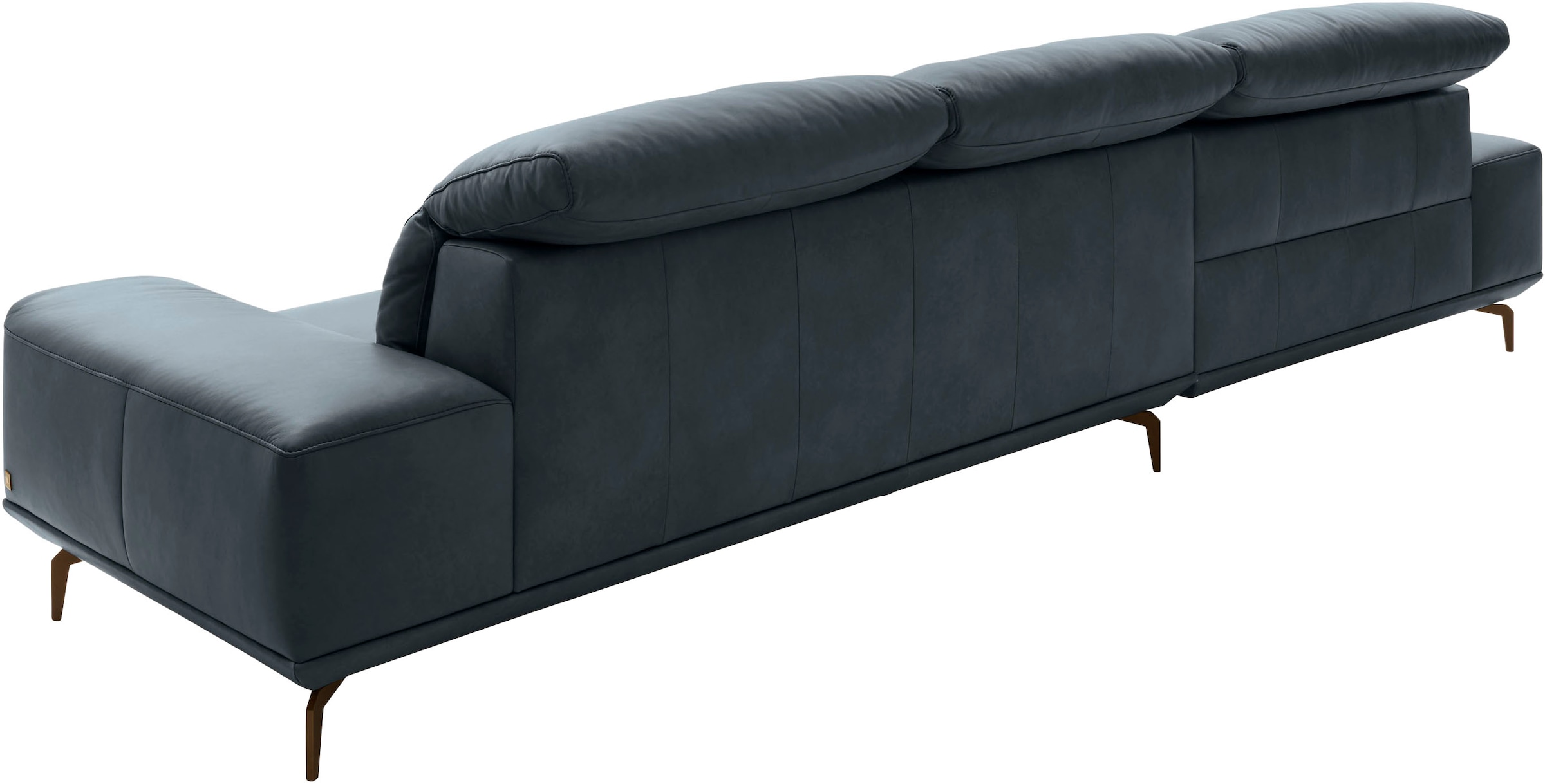 Musterring Wohnlandschaft »MR 2490«, Bronze-Fuß, Sitzhöhe 48cm, wahlweise mit Funktionen, Maße 342 x 207 cm