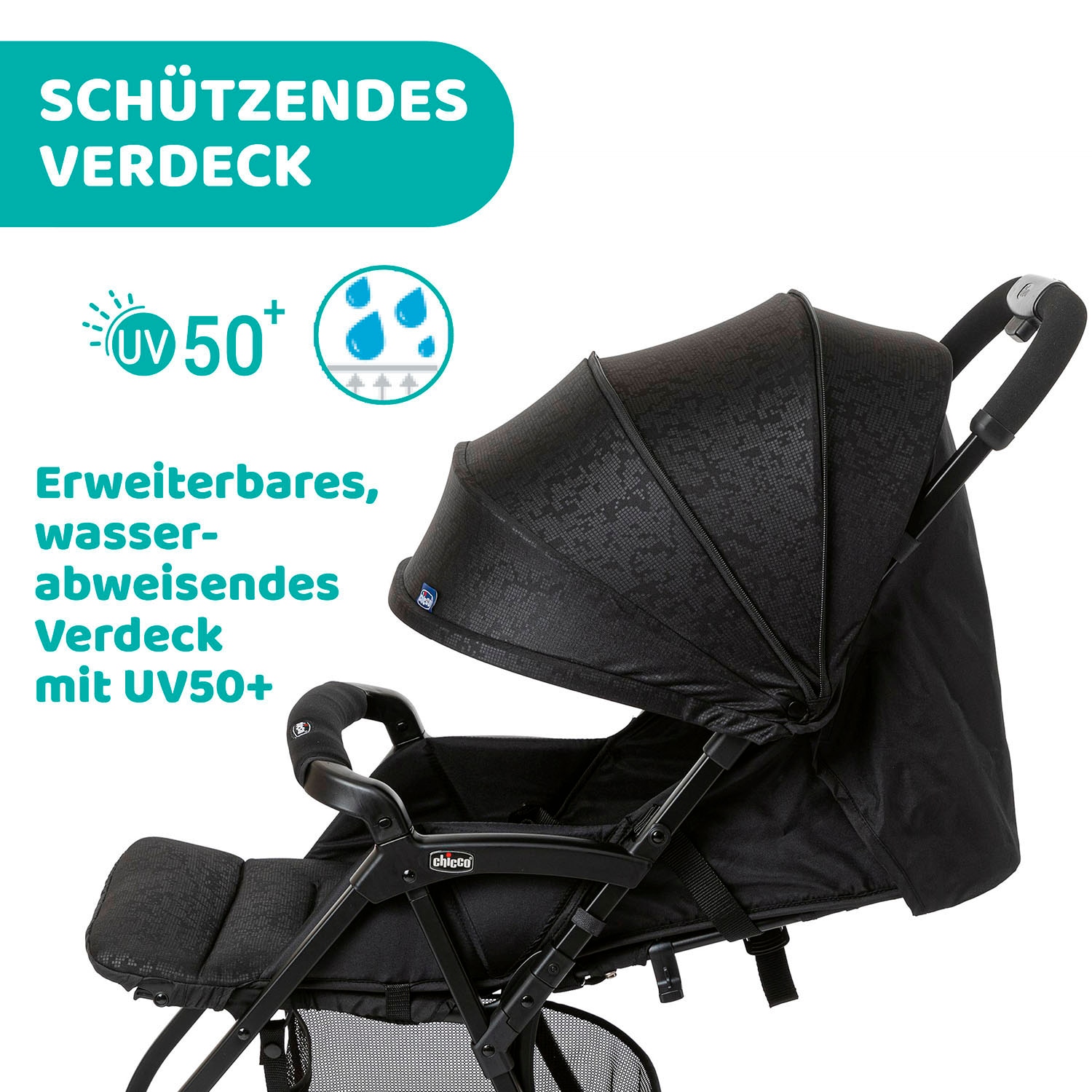 Chicco Sportbuggy »Ohlala 3«, inklusive Regenschutz