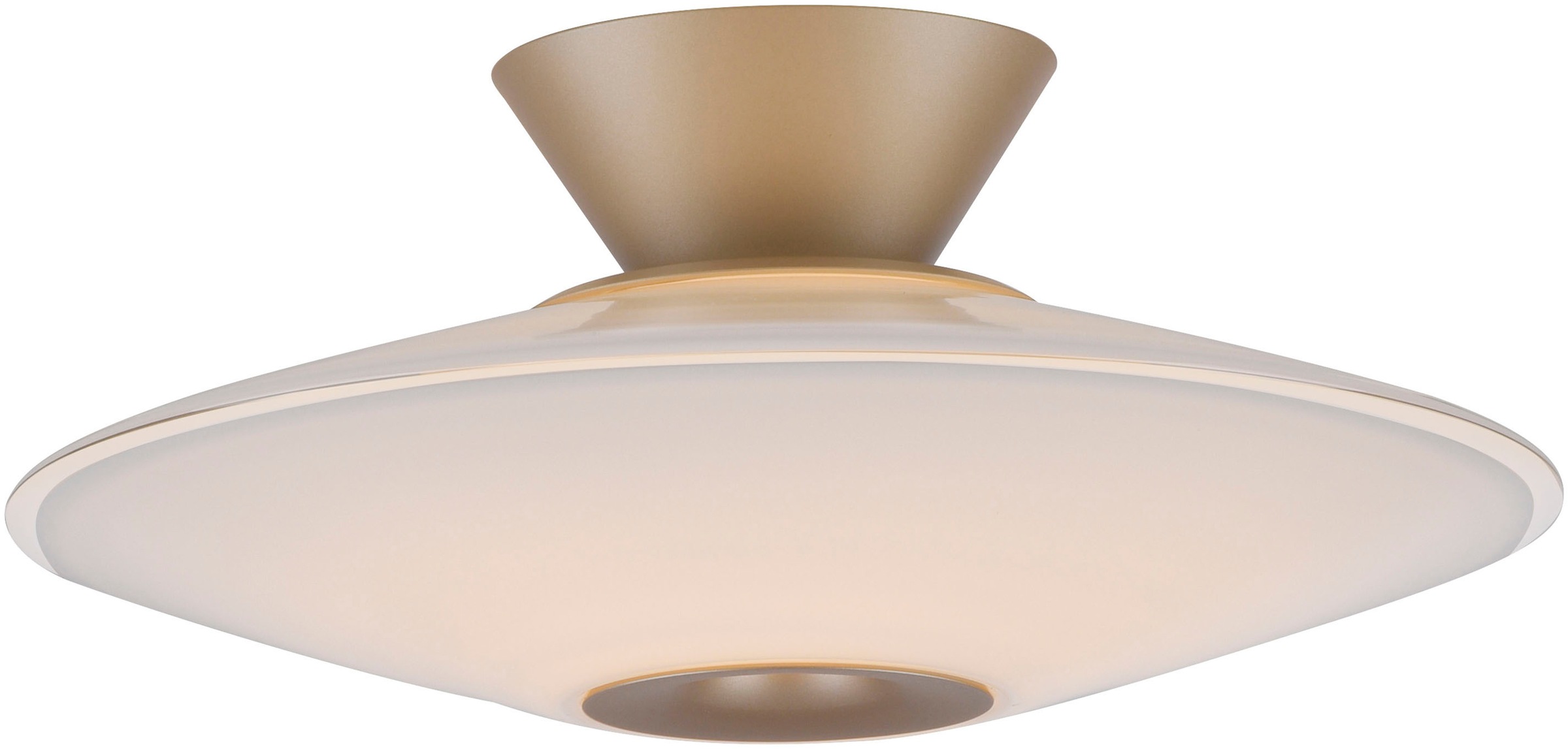 Paul Neuhaus LED Deckenleuchte »ELIPSA« LED-Board 1 Stk. Warmweiß Dimmfähig über separaten Tronicdimmer, Opalglas