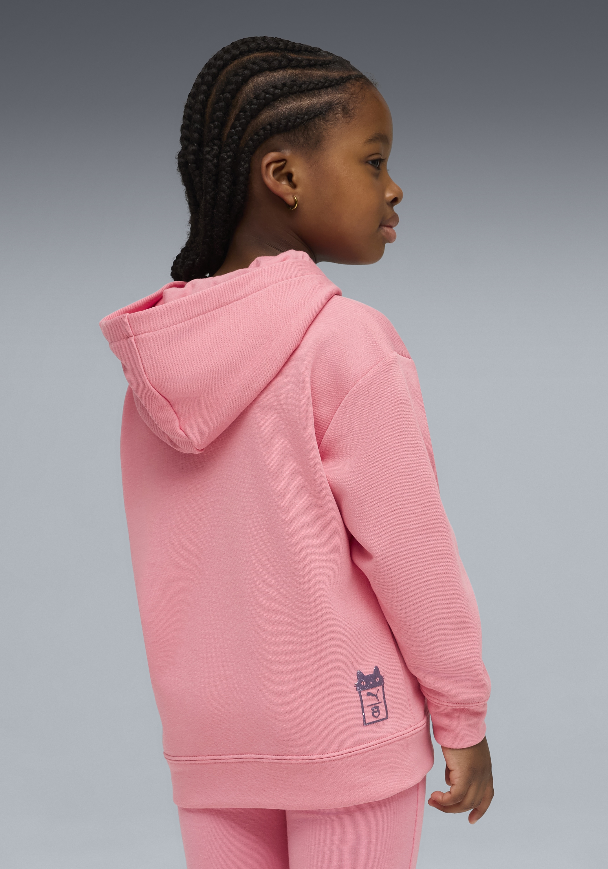 PUMA Kapuzensweatshirt »X GABBY'S DOLLHOUSE RELAXED GRAPHIC HOODIE TR«, entspannte Passform, mit Print-Applikation, aus Baumwollmischung
