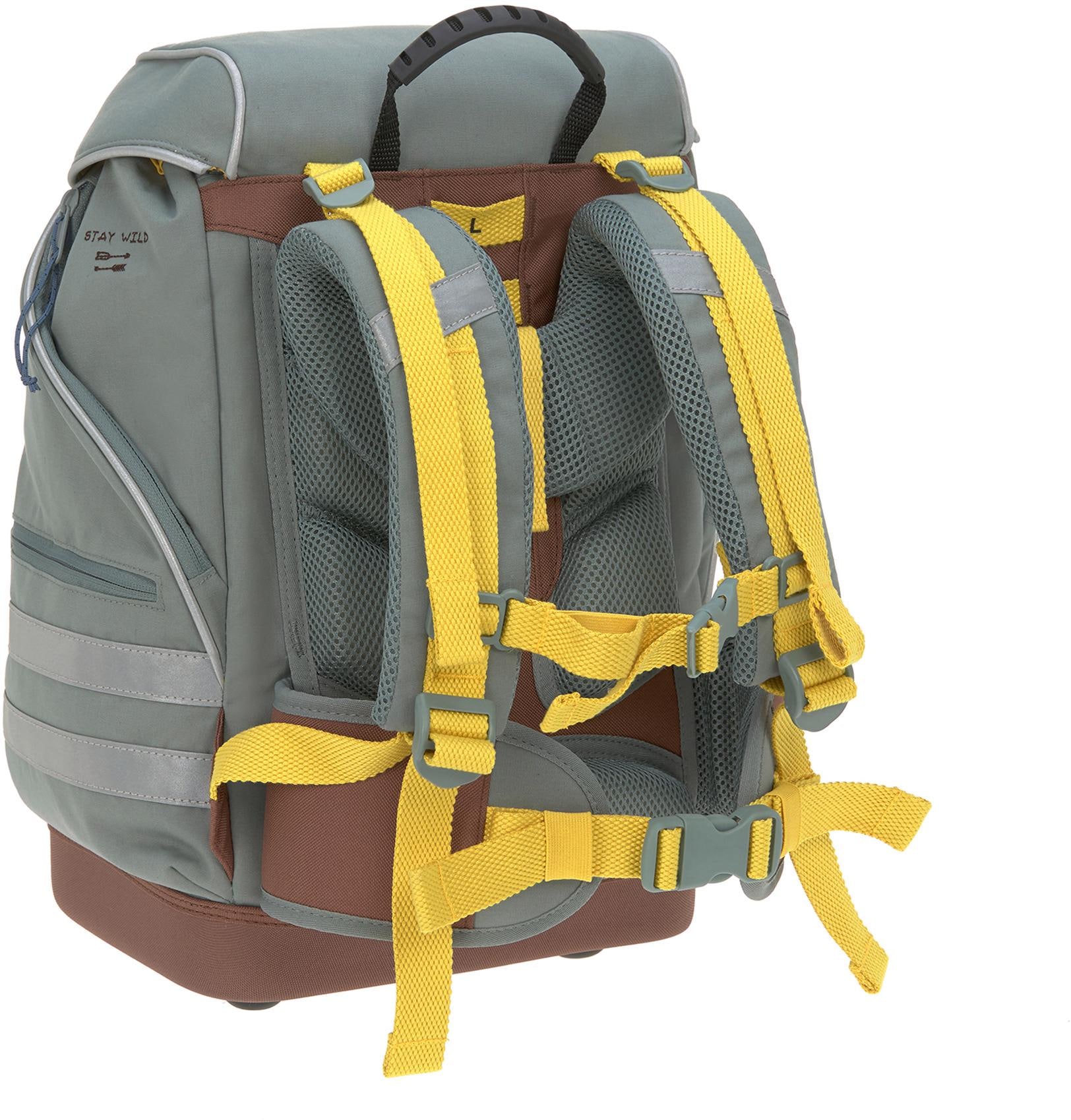 LÄSSIG Schulranzen »Adventure, Bus«, 3M™ Scotchlite™ Reflektoren, PETA-approved vegan