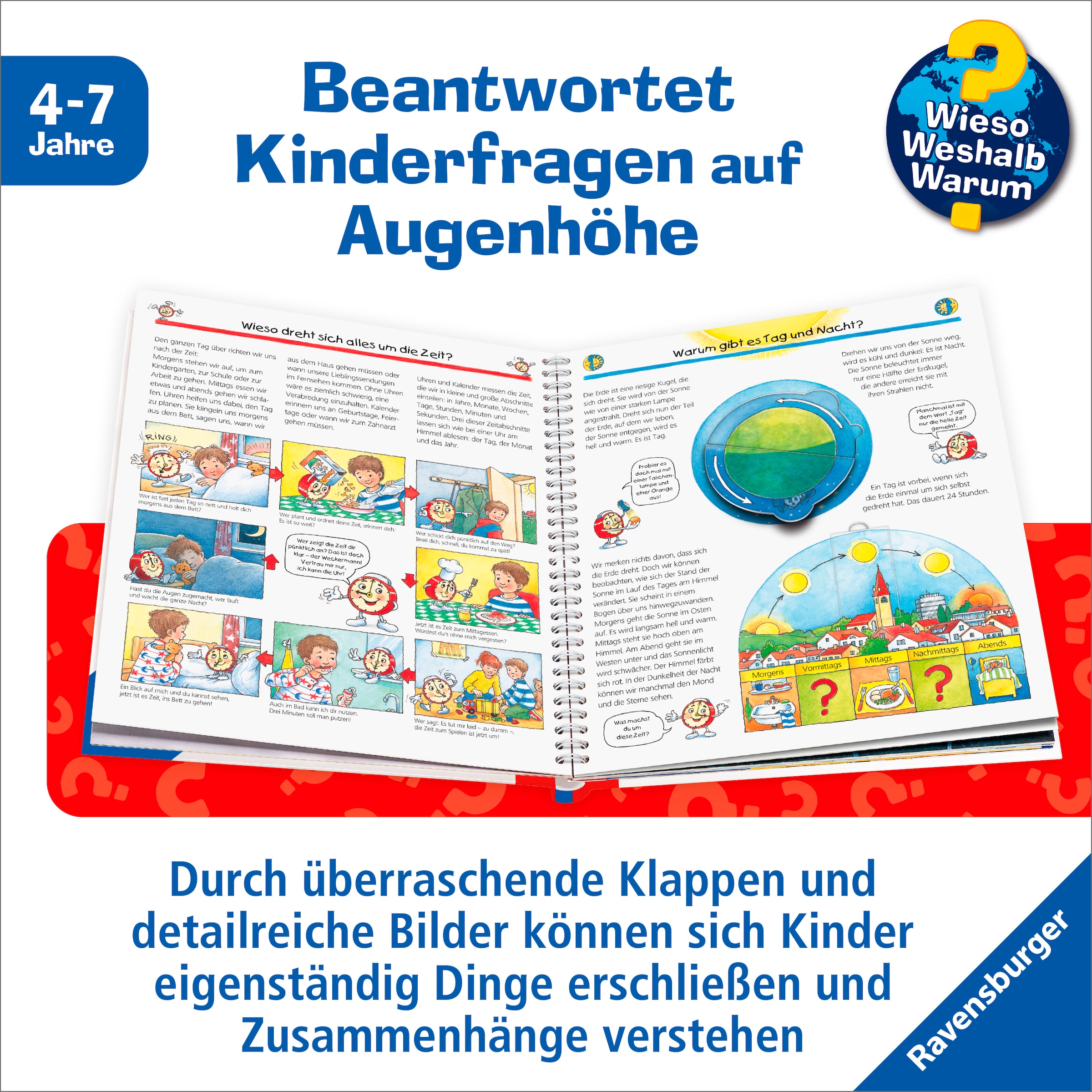 Ravensburger Buch »Wieso? Weshalb? Warum?, Band 25: Die Uhr und die Zeit«