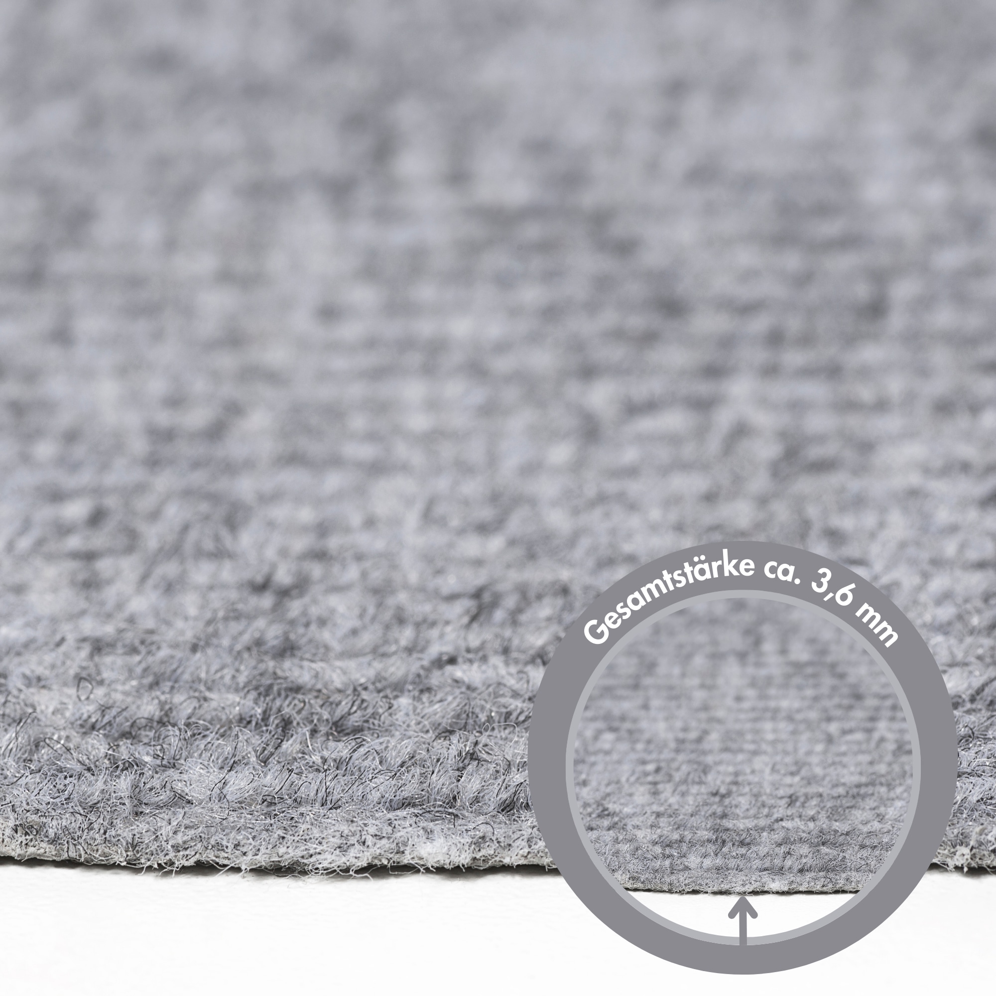 Andiamo Stufenmatte »Paris, Made in Poland« halbrund 2 mm Höhe selbstklebend, 15 Stück in einem Set